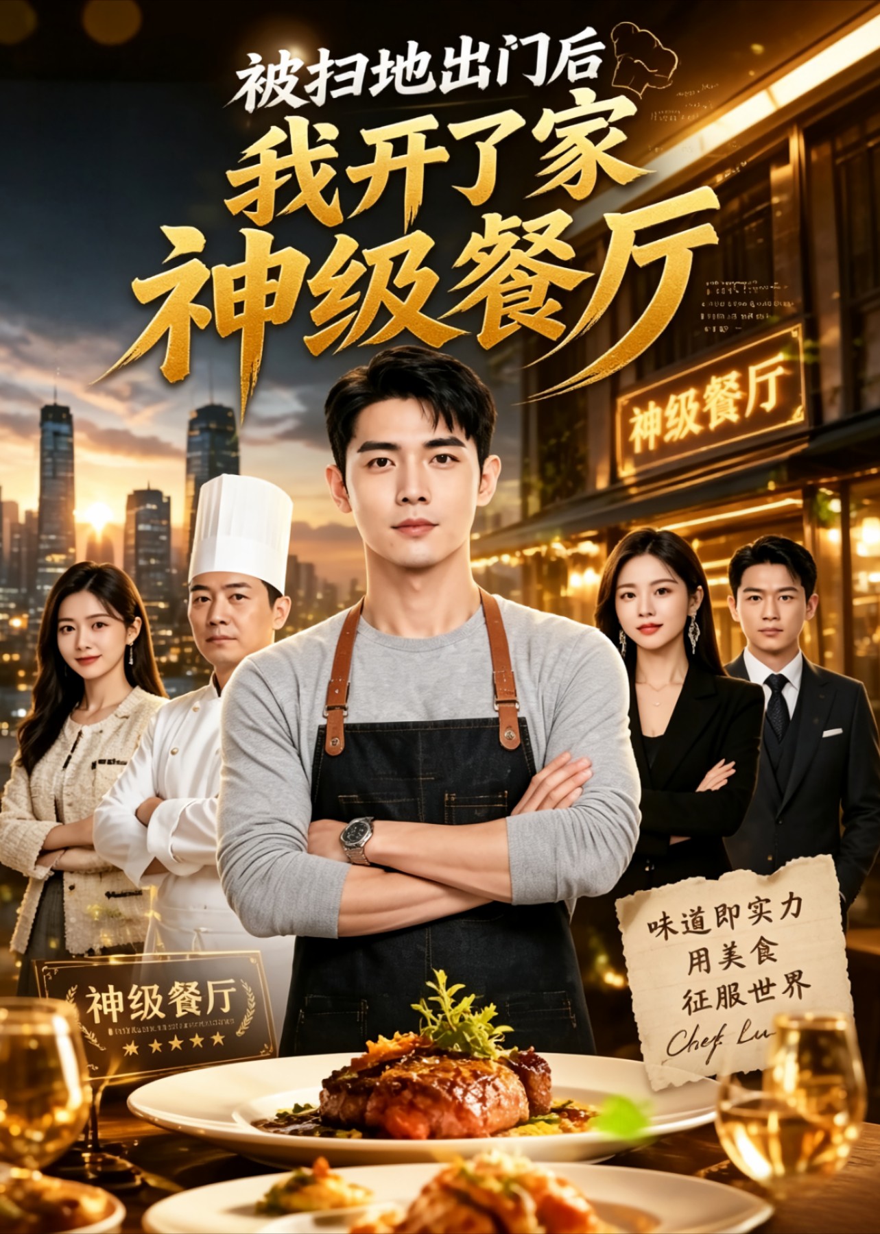 被扫地出门后，我开了家神级餐厅