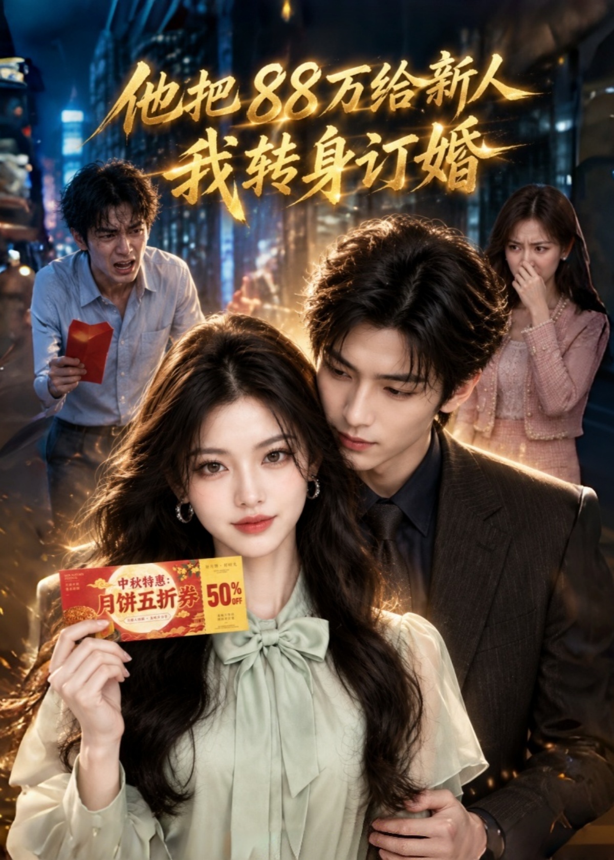 他把88万给新人，我转身订婚封面图