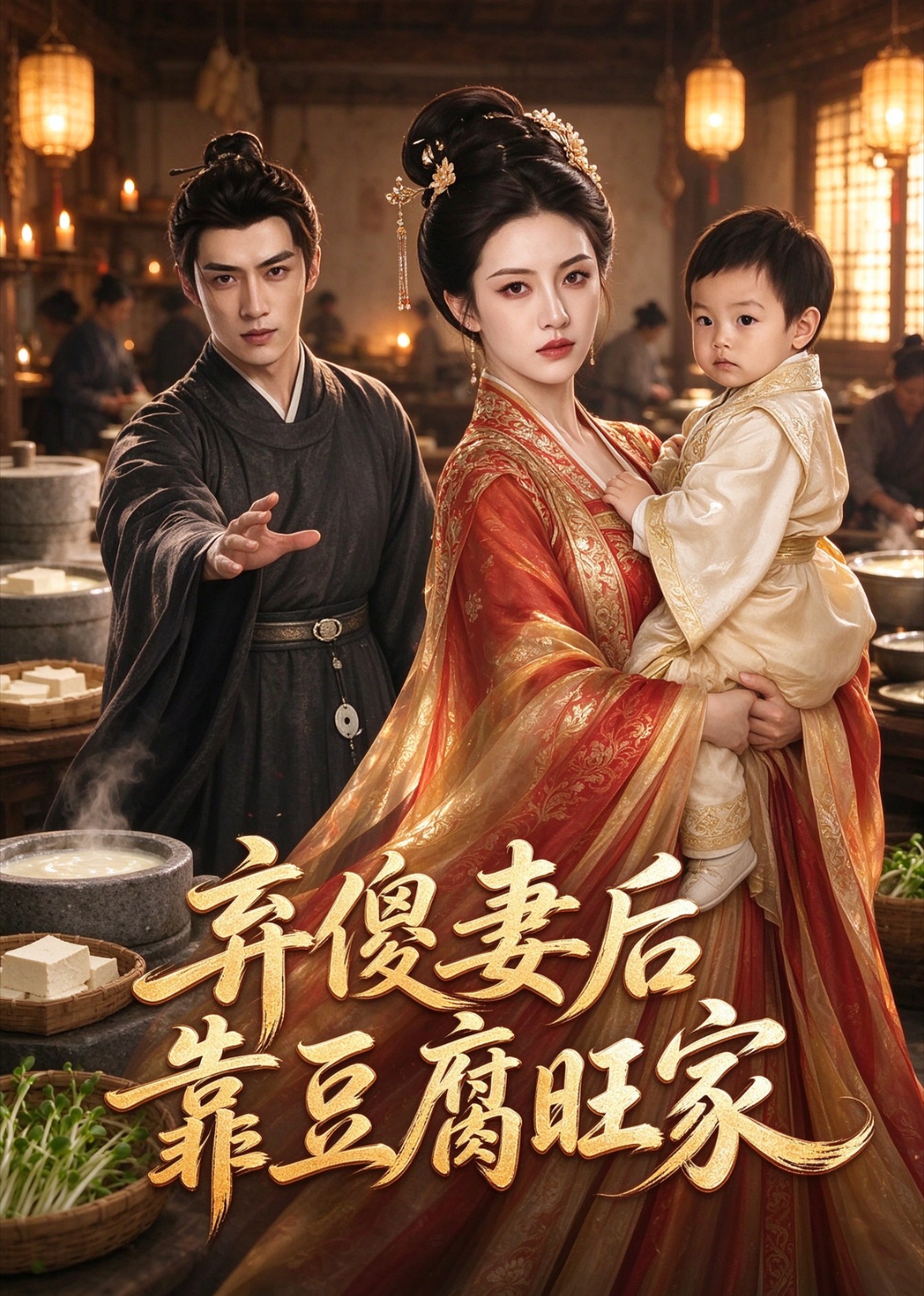 弃傻妻后靠豆腐旺家封面图