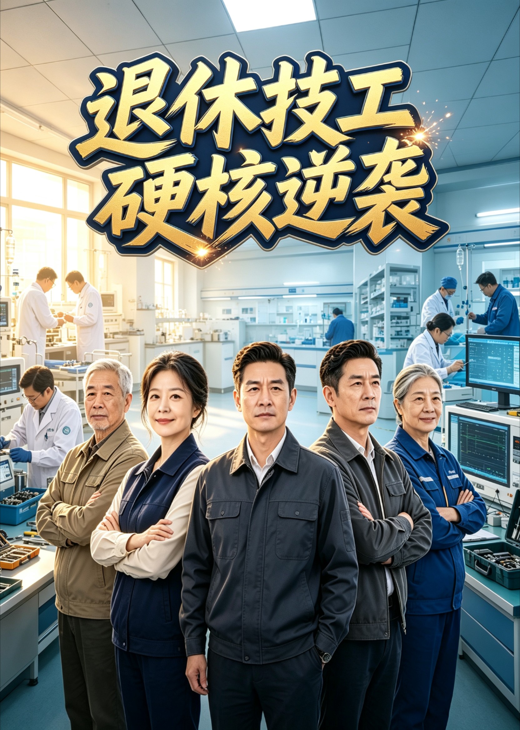 退休技工硬核逆袭封面图