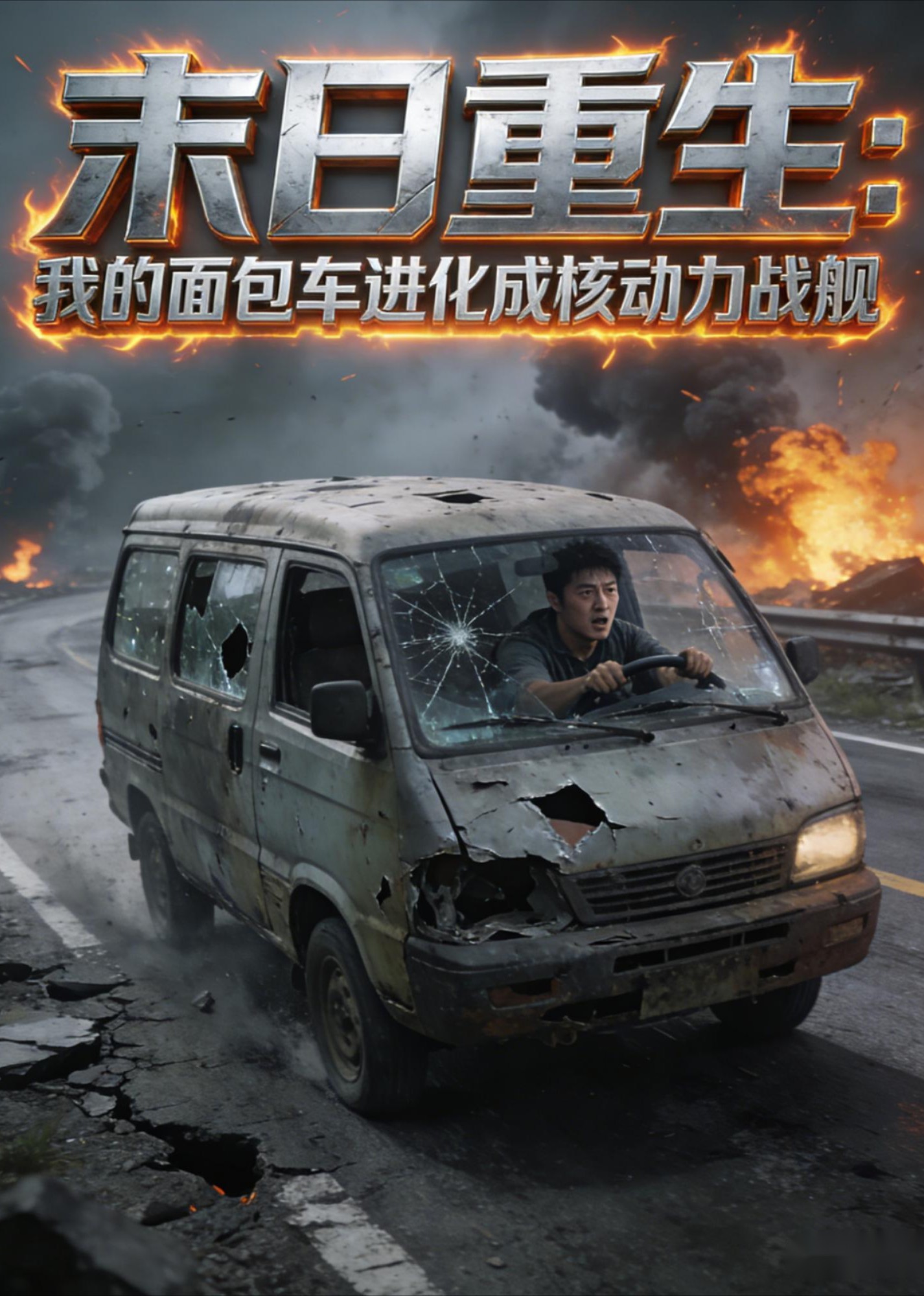末日重生：我的面包车进化成核动力战舰封面图