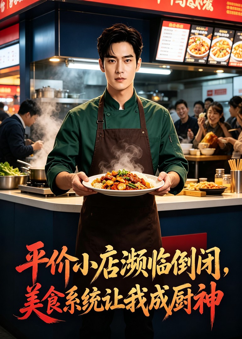 平价小店濒临倒闭，美食系统让我成厨神封面图