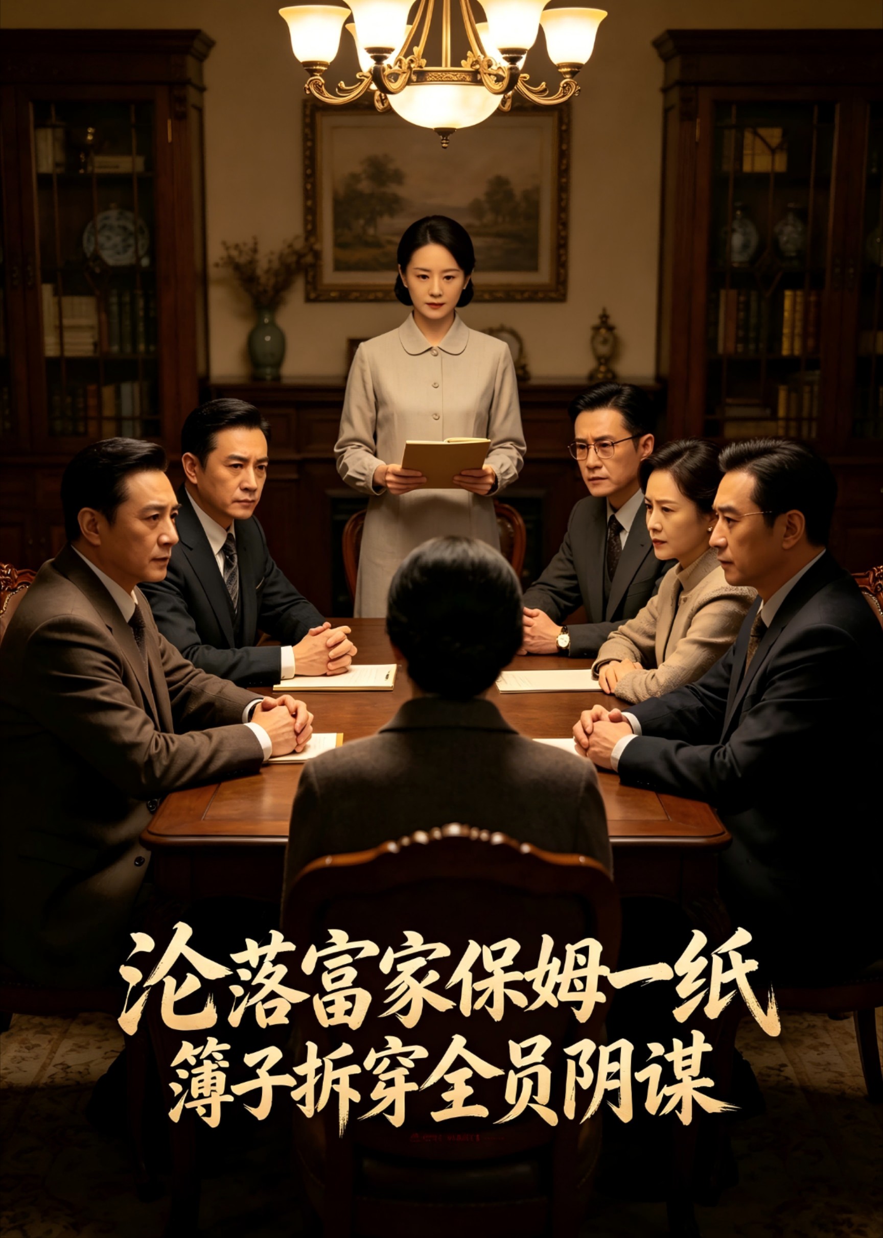 沦落富家保姆一纸簿子拆穿全员阴谋
