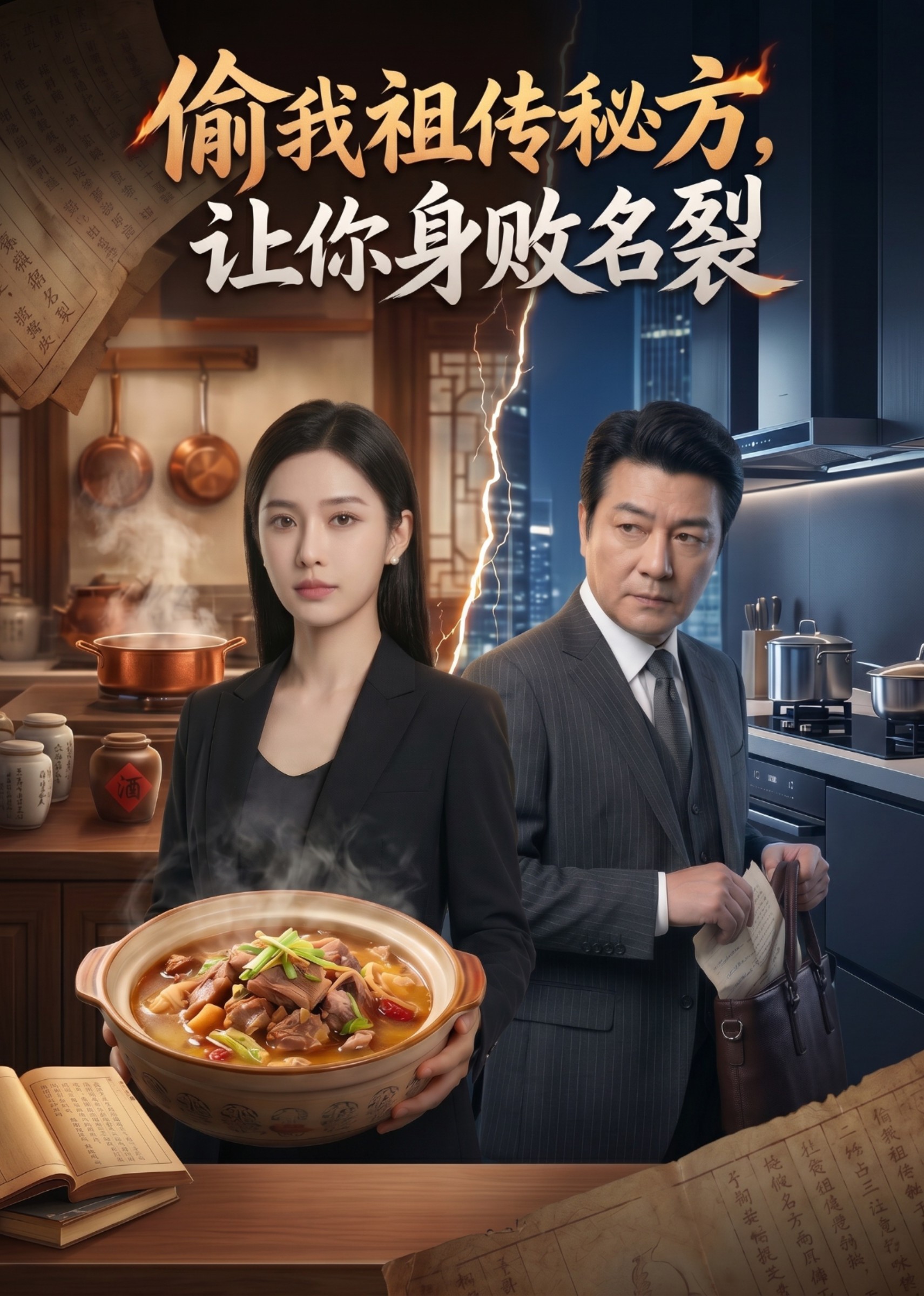 偷我祖传秘方，让你身败名裂