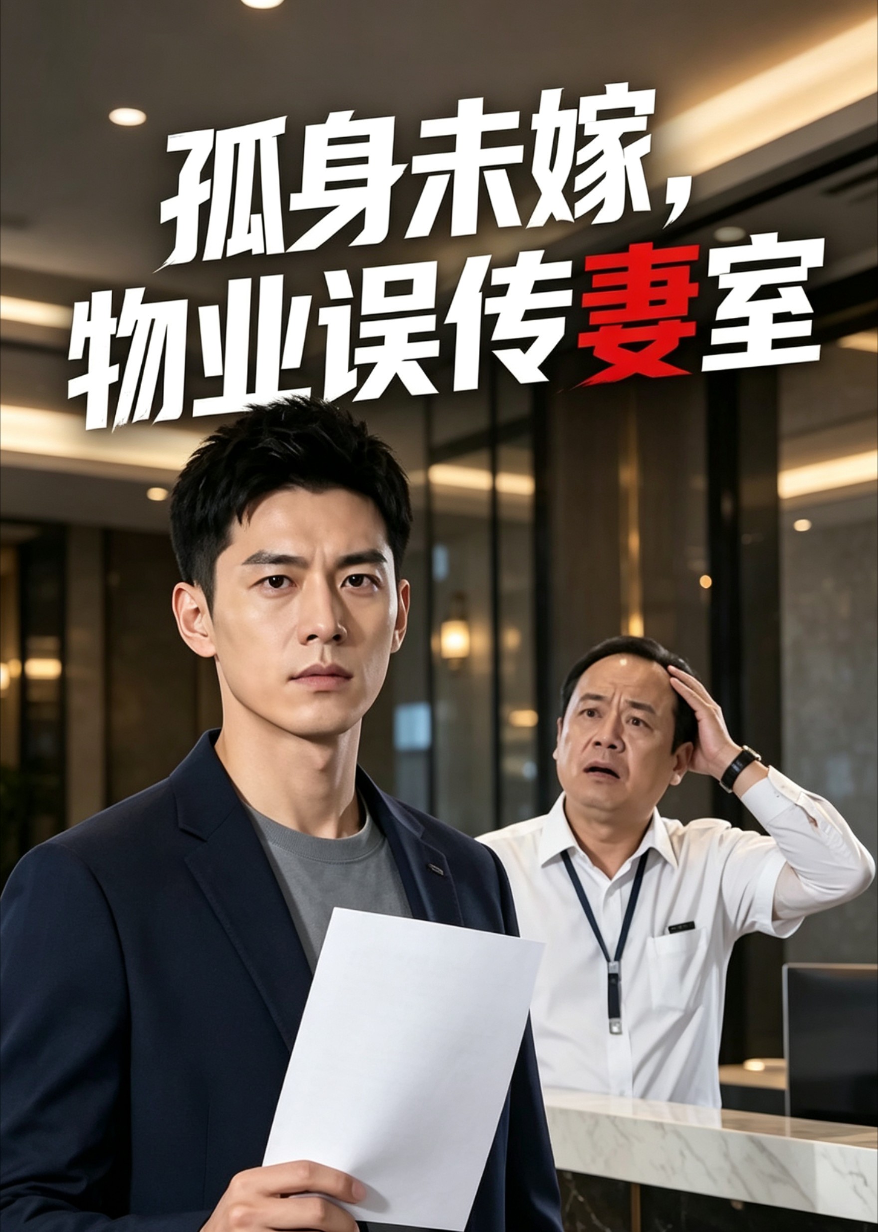 孤身未嫁，物业误传妻室