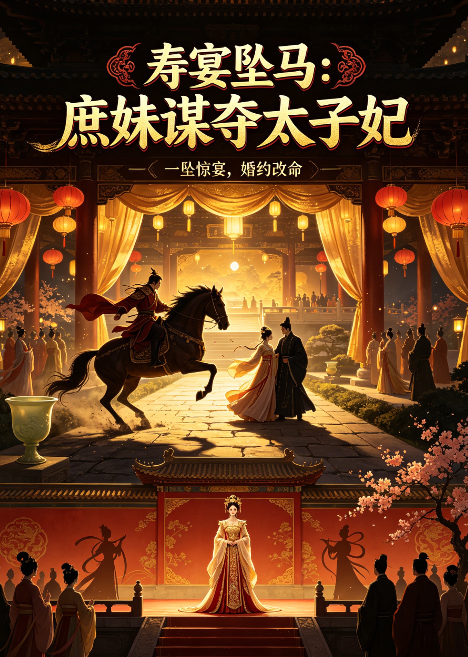 寿宴坠马：庶妹谋夺太子妃
