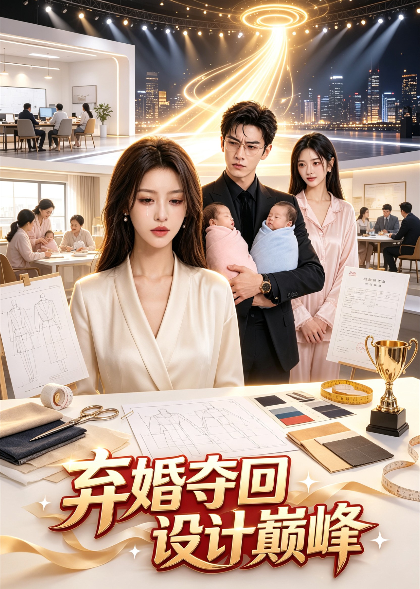 弃婚夺回设计巅峰封面图