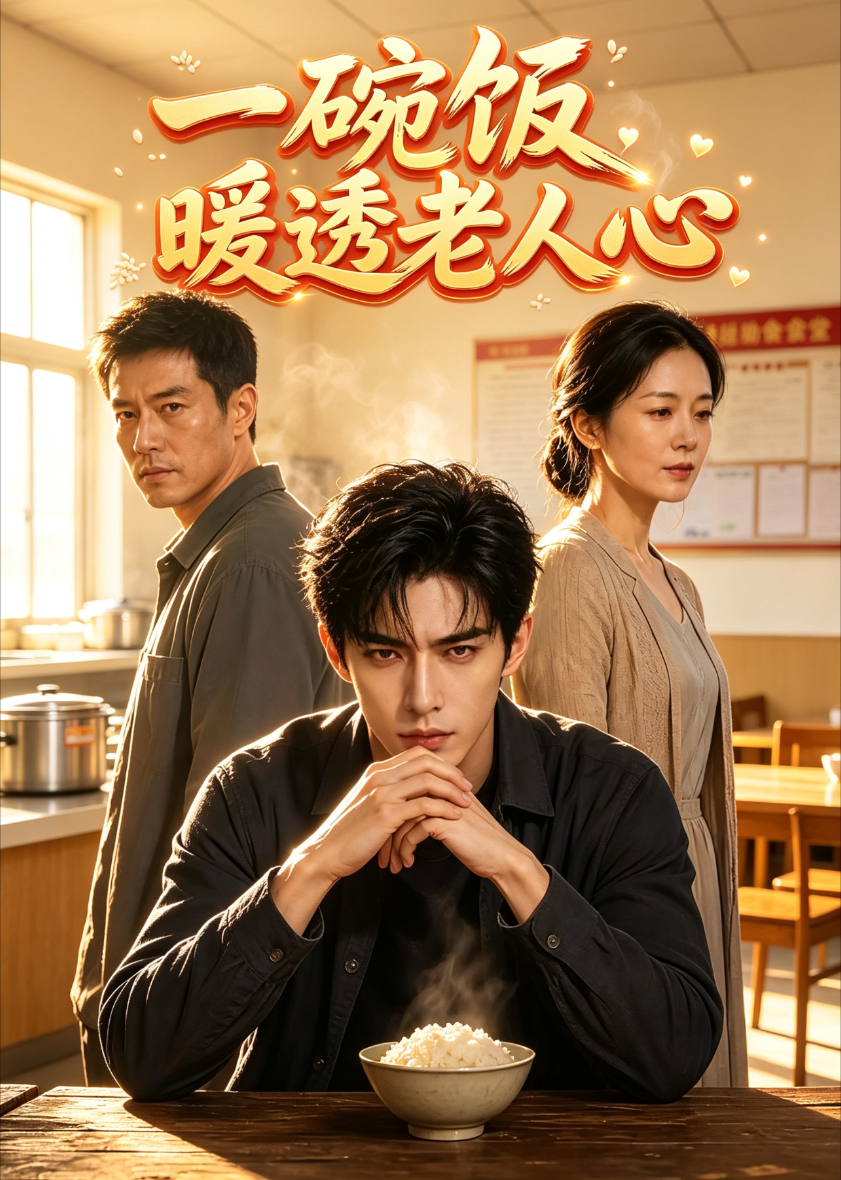 一碗饭暖透老人心