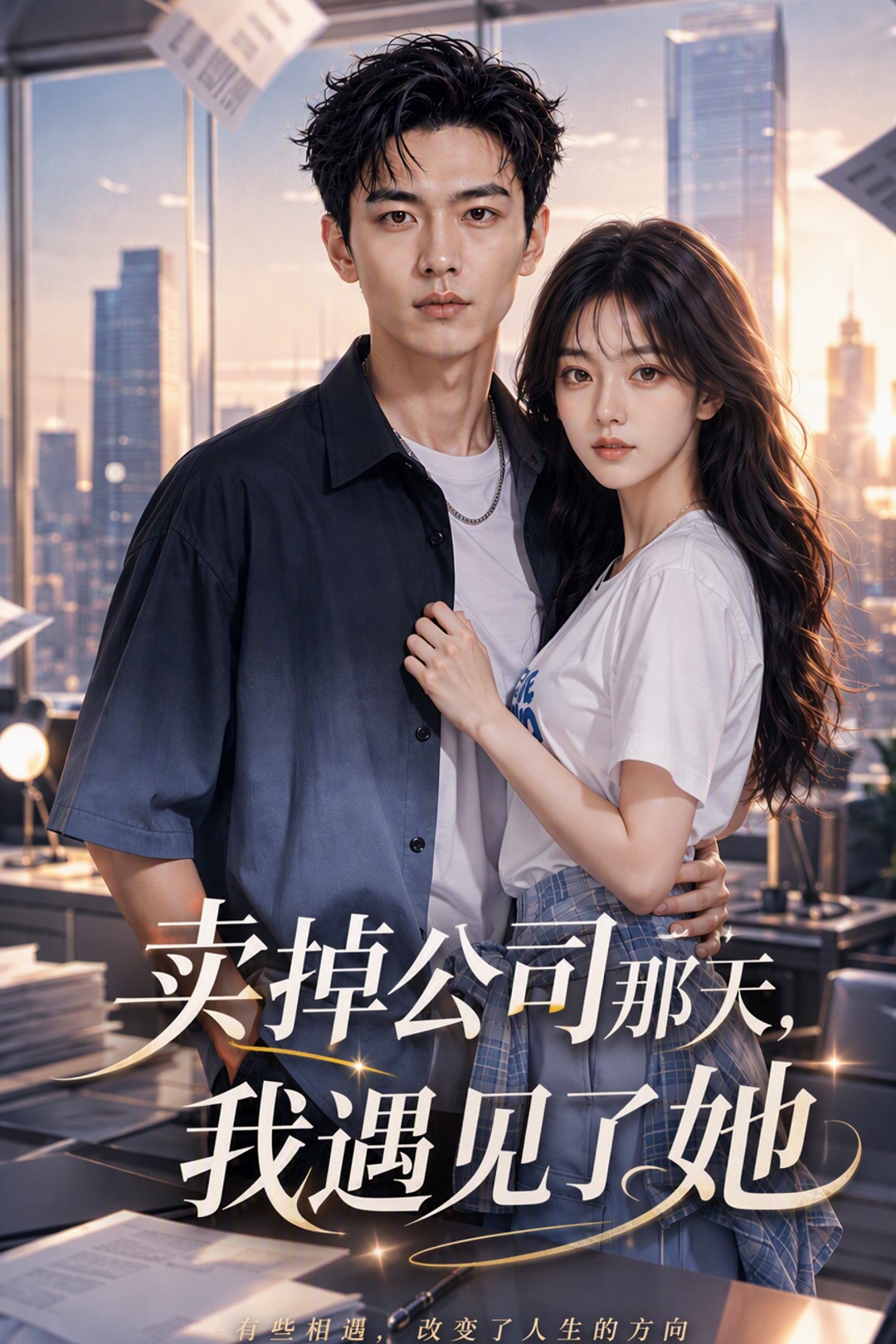 卖掉公司那天，我遇见了她封面图