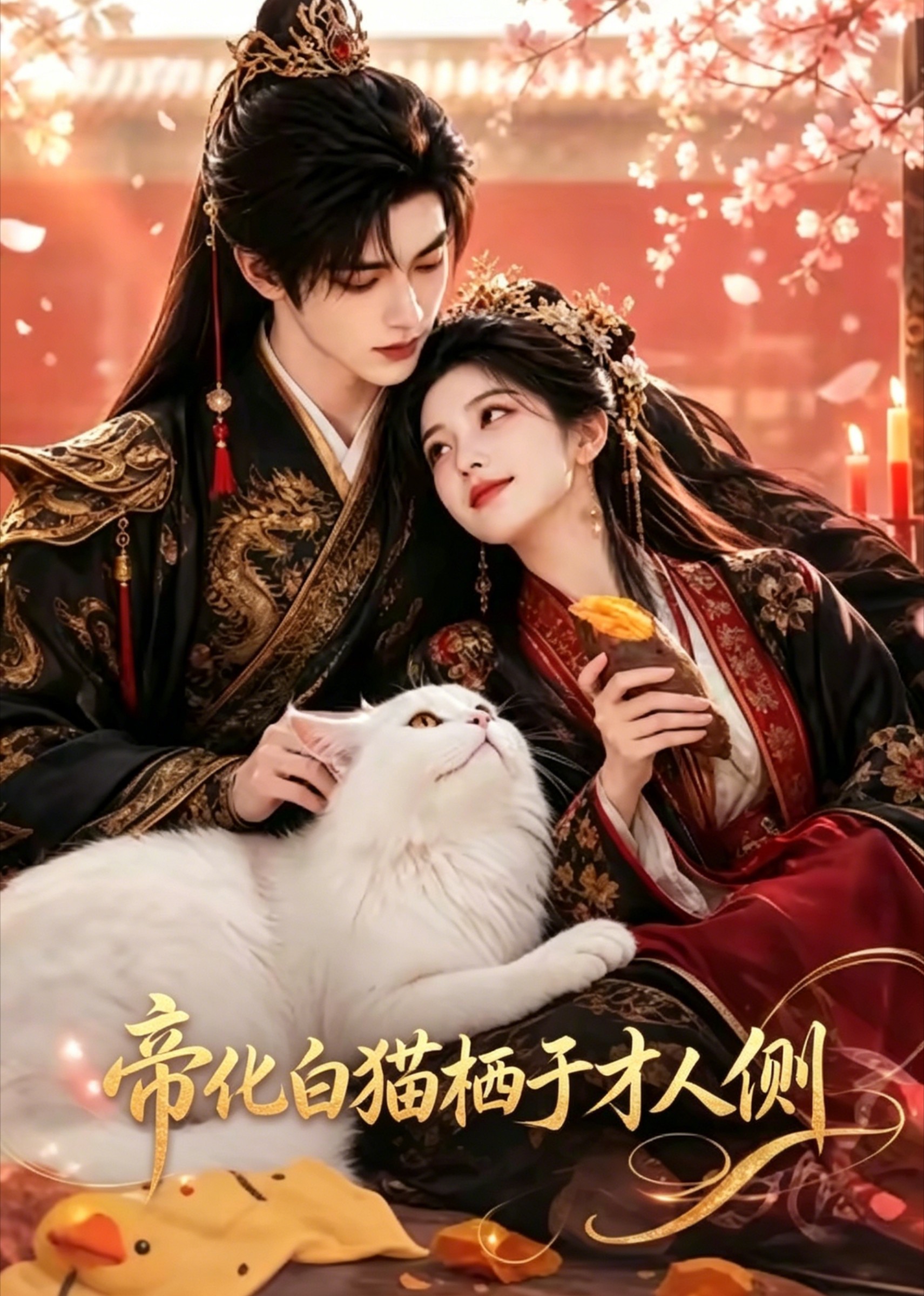 帝化白猫栖于才人侧