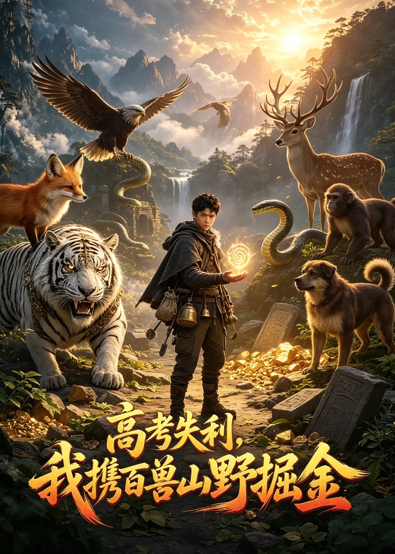 高考失利，我携百兽山野掘金封面图