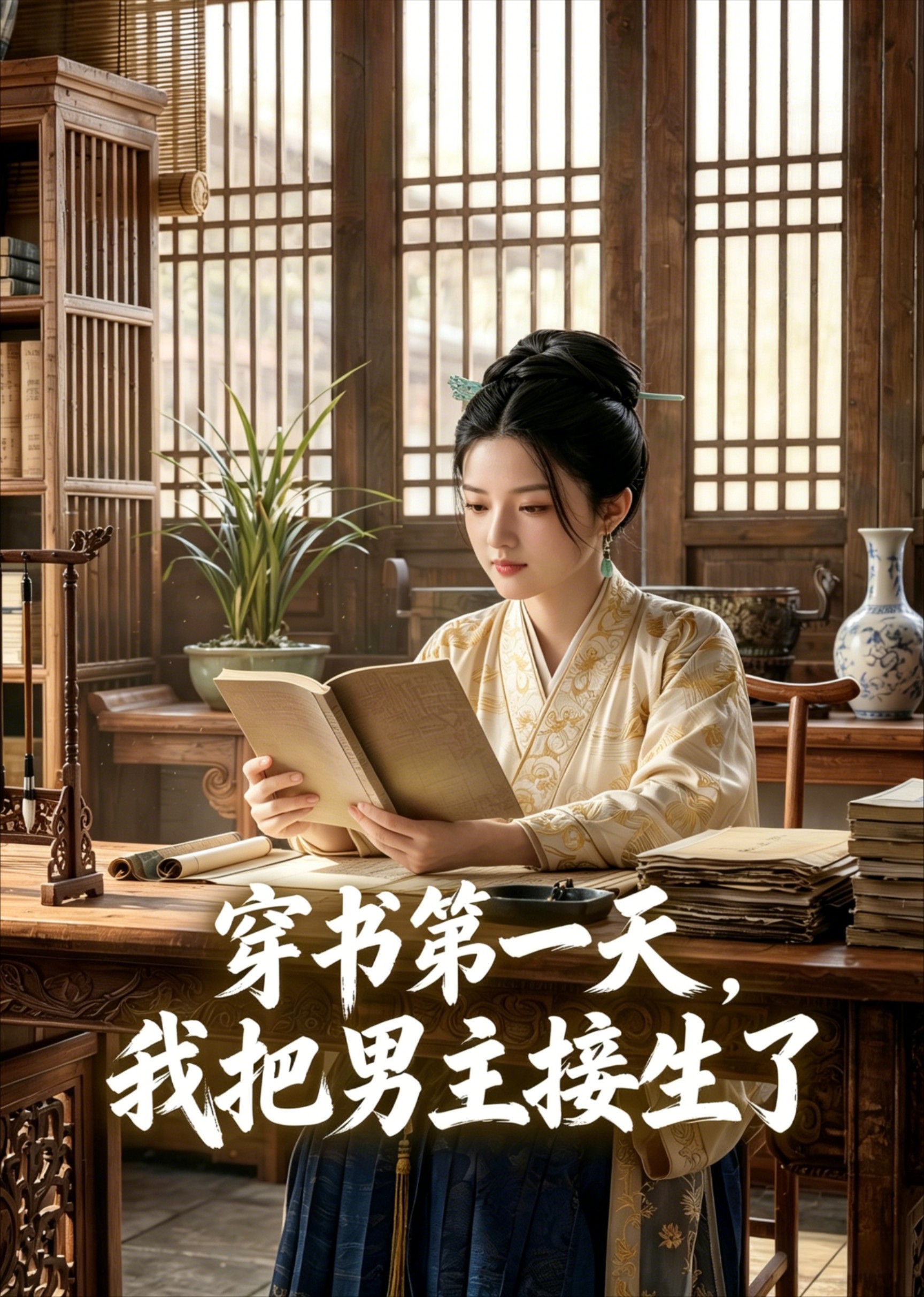 穿书第一天，我把男主接生了封面图