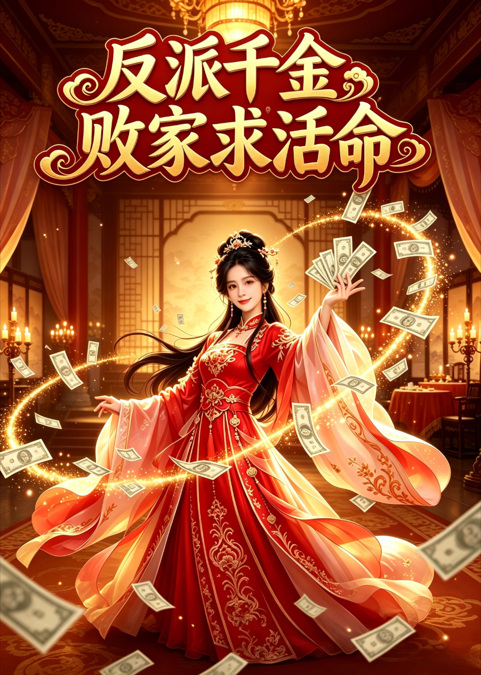 反派千金，败家求活命