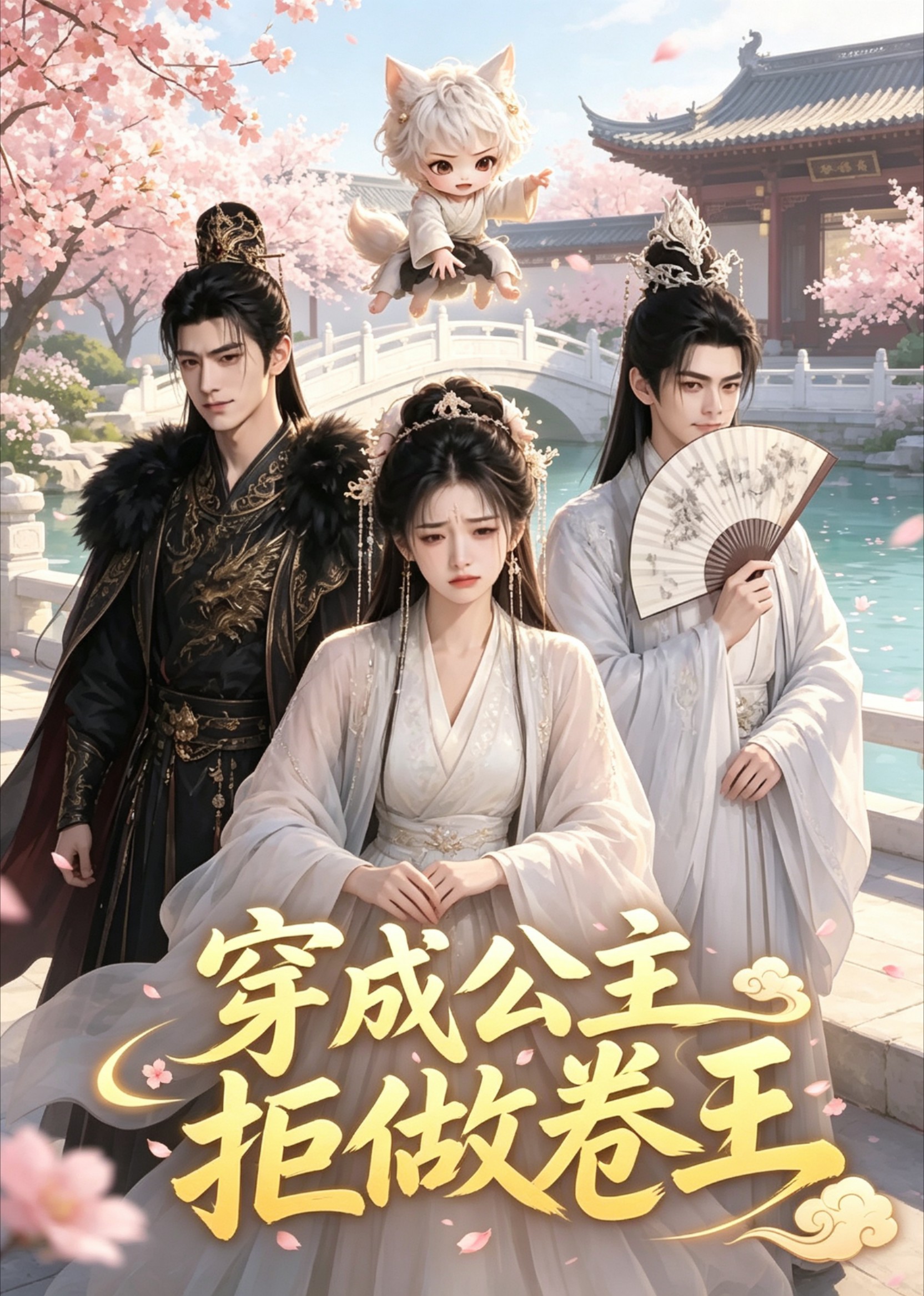 穿成公主拒做卷王