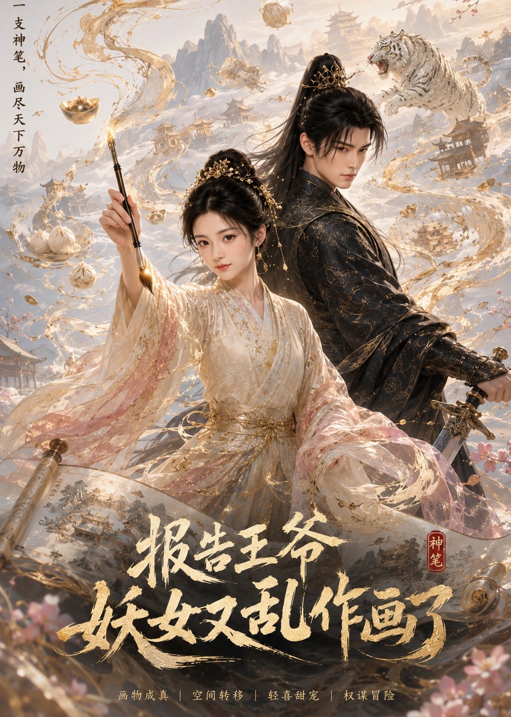 报告王爷妖女又乱作画了