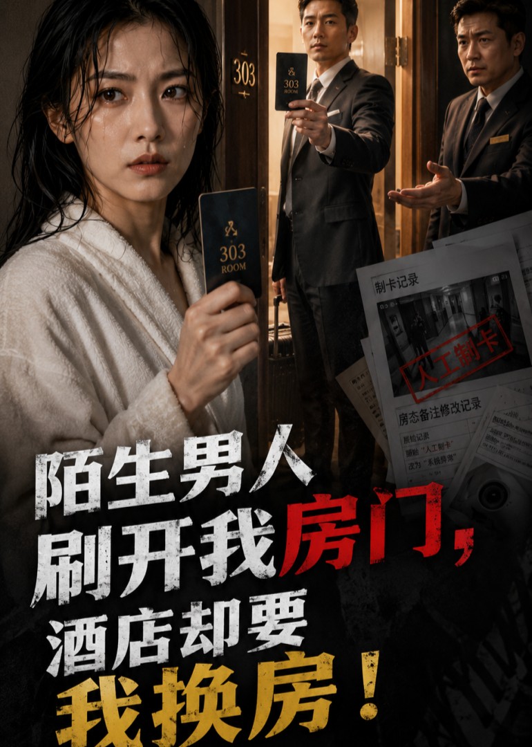 陌生男人刷开我房门，酒店却要我换房封面图