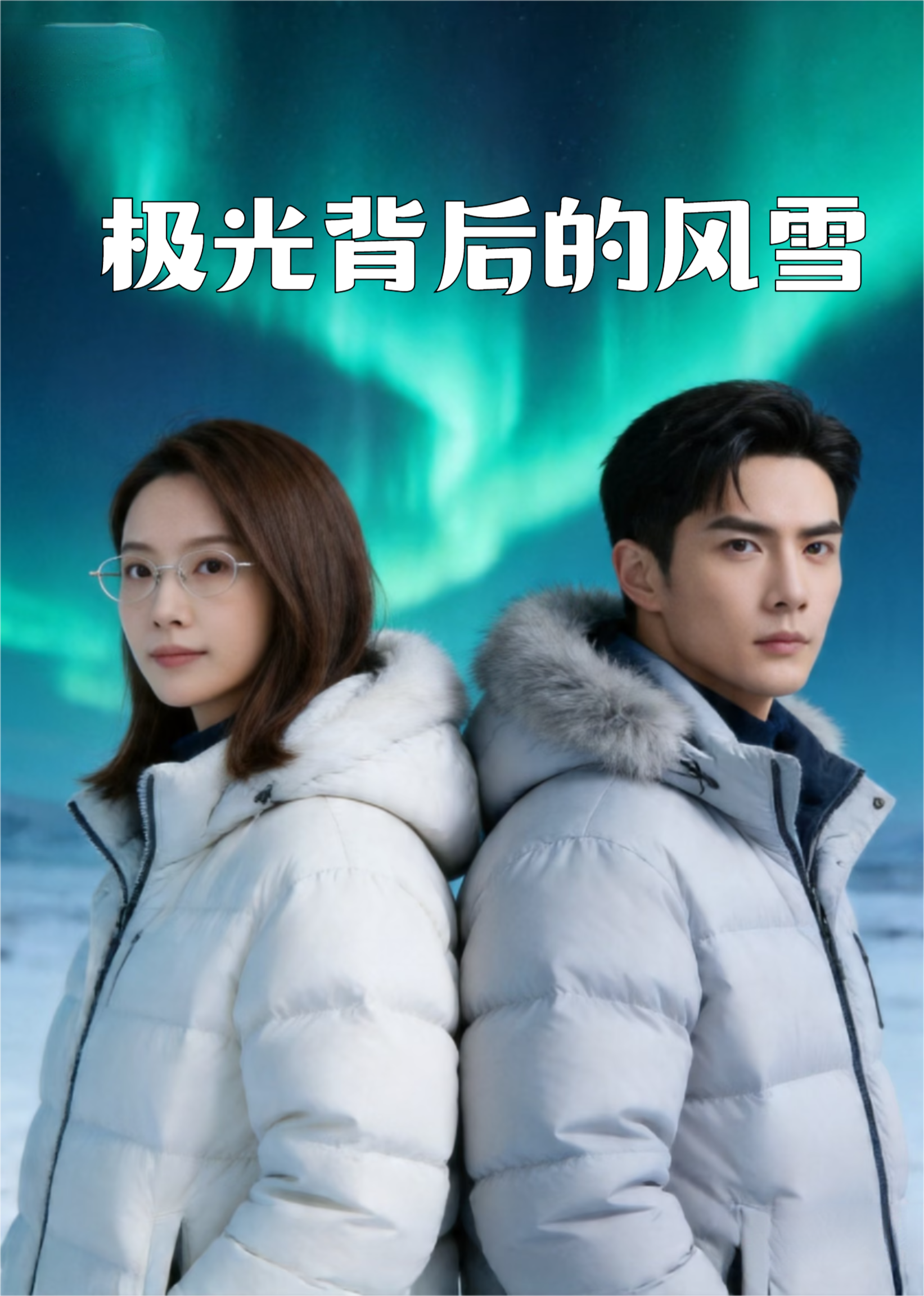 极光背后的风雪封面图