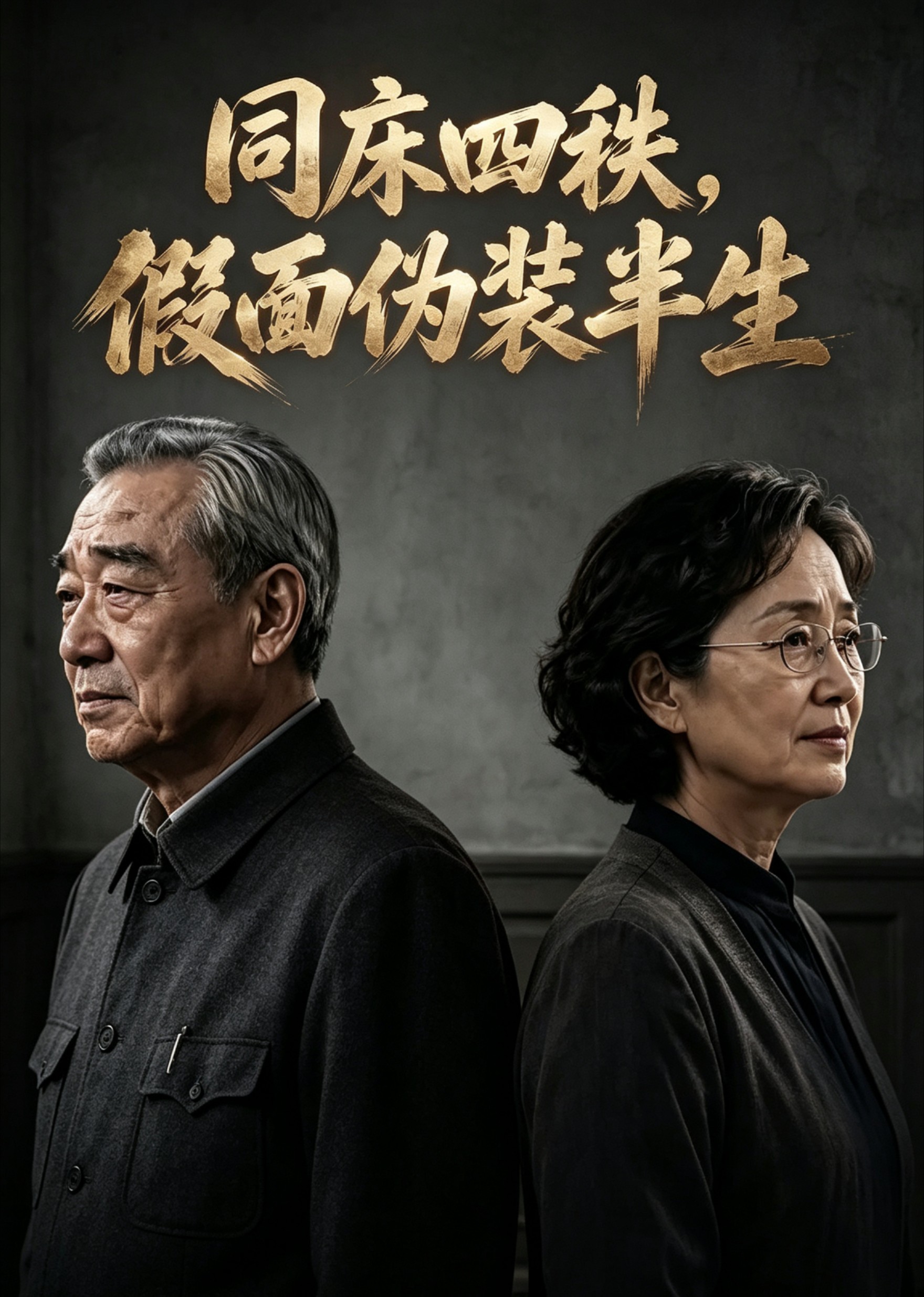 同床四秩，假面伪装半生
