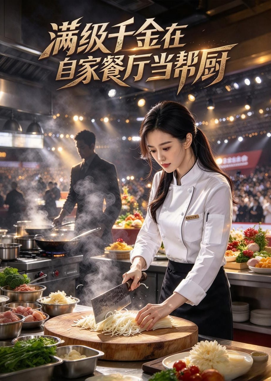 满级千金在自家餐厅当帮厨封面图