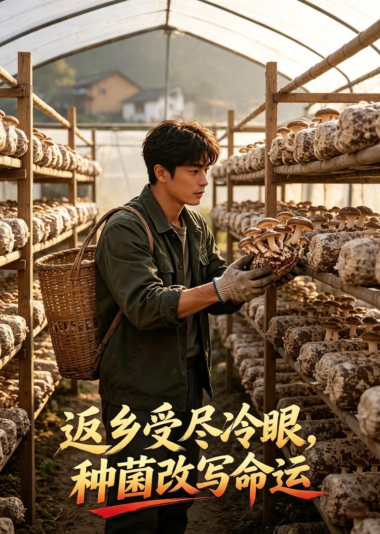 返乡受尽冷眼，种菌改写命运