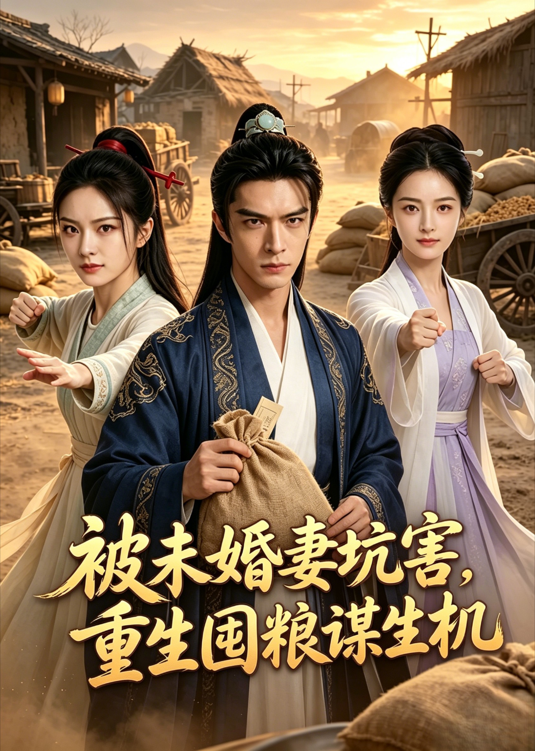 被未婚妻坑害，重生囤粮谋生机