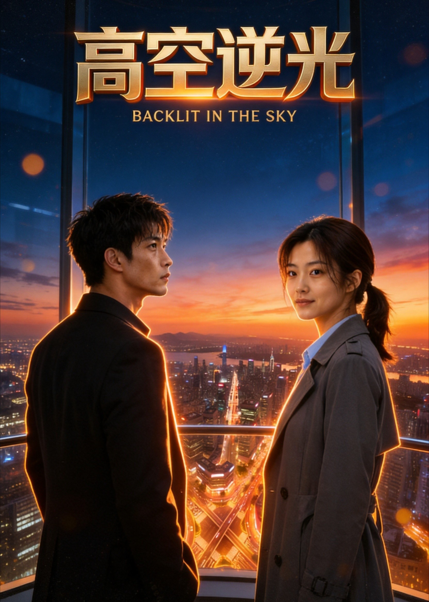高空逆光