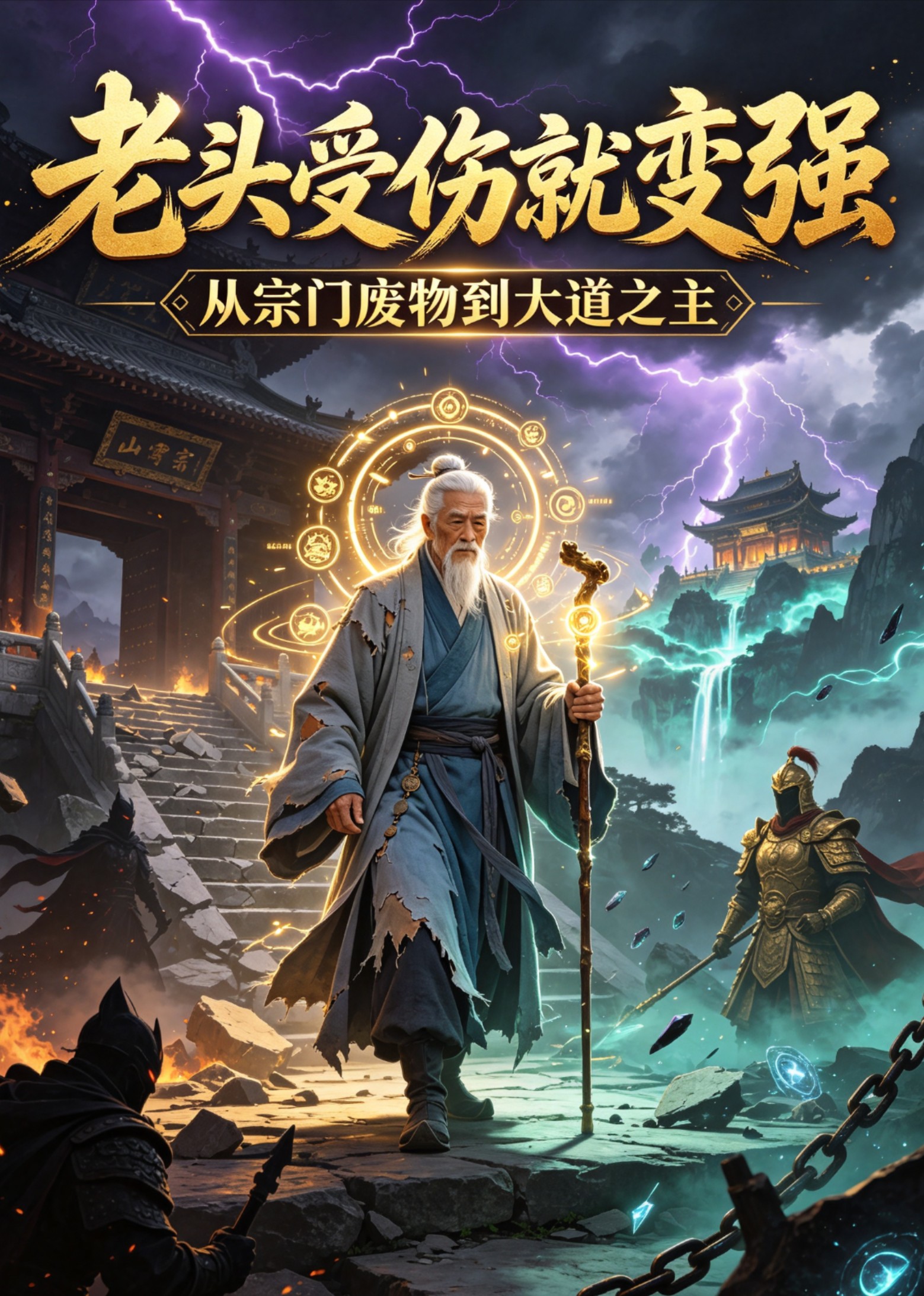 老头受伤就变强