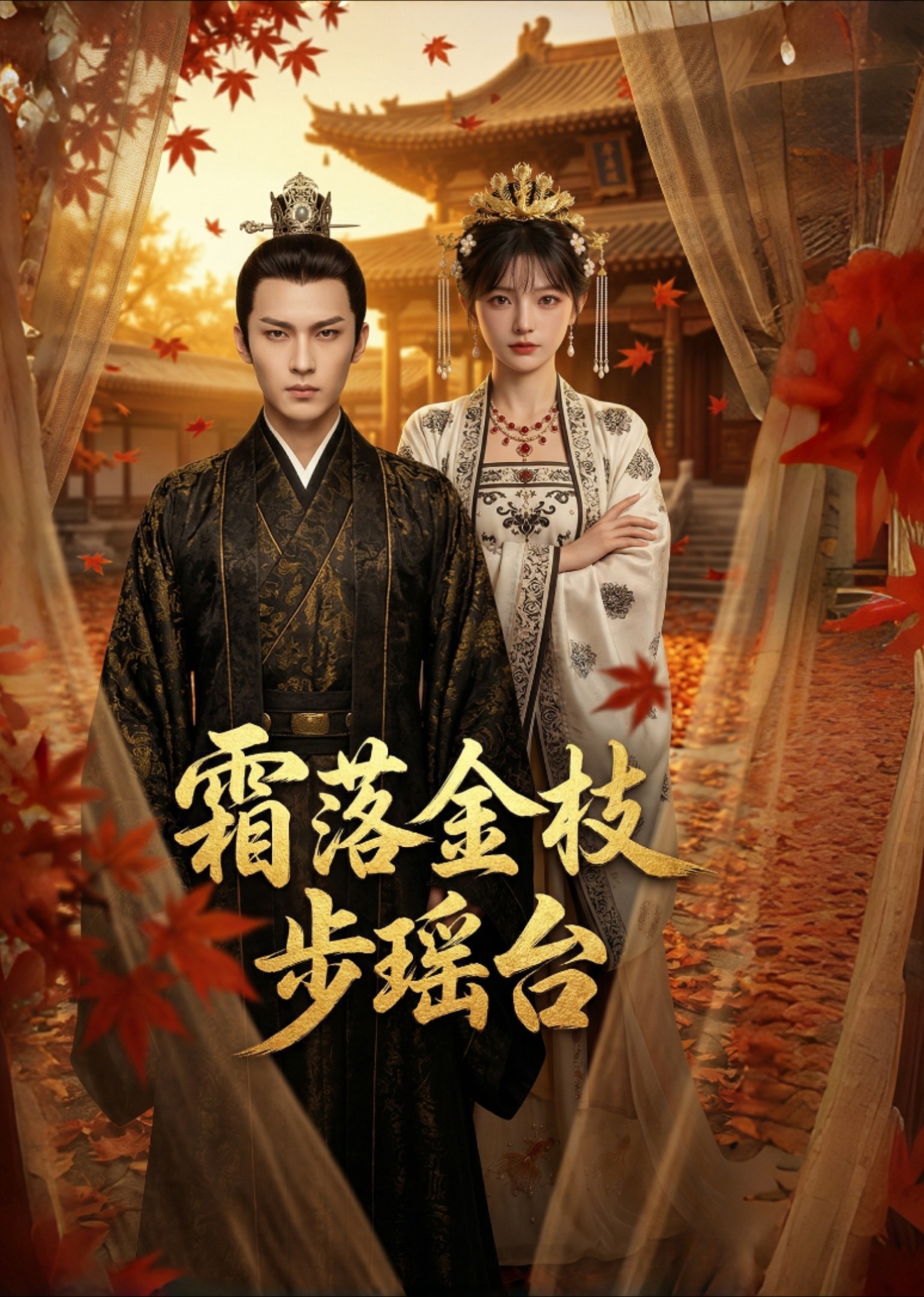 霜落金枝步瑶台