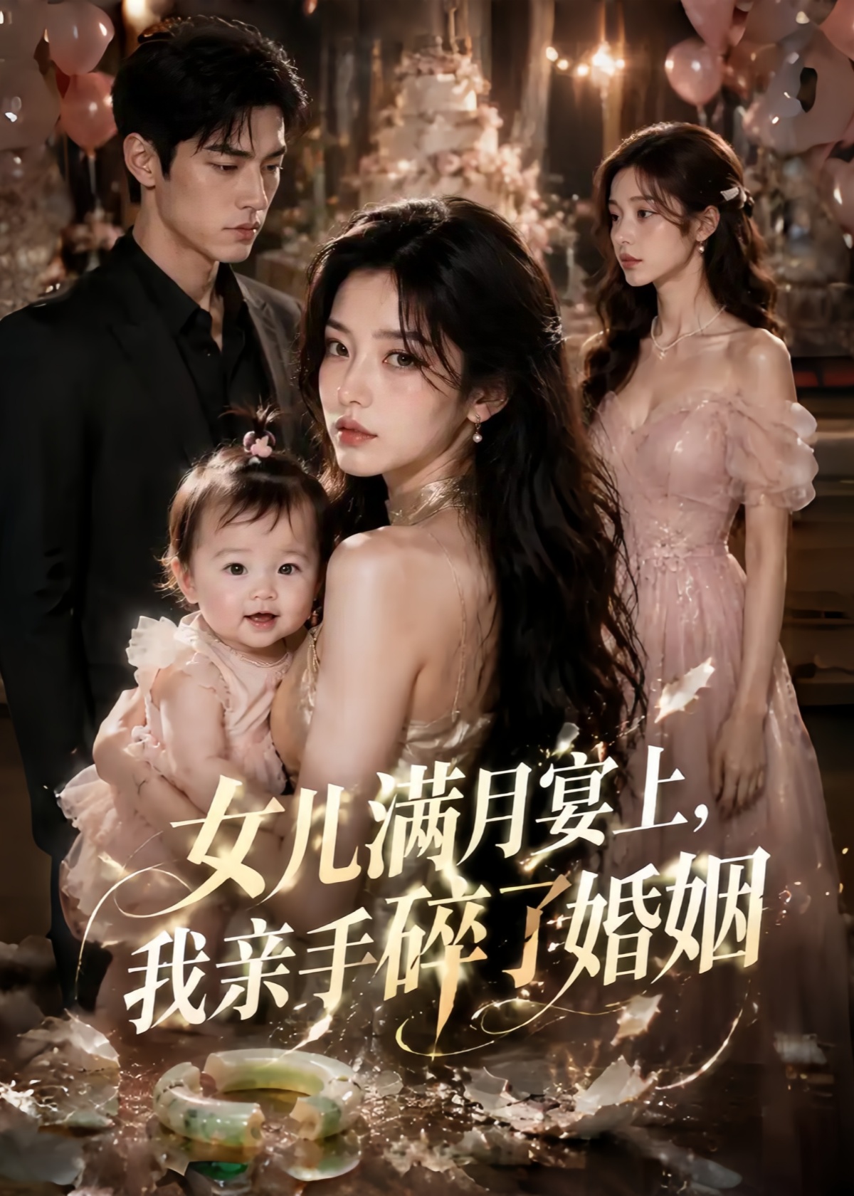 女儿满月宴上，我亲手碎了婚姻