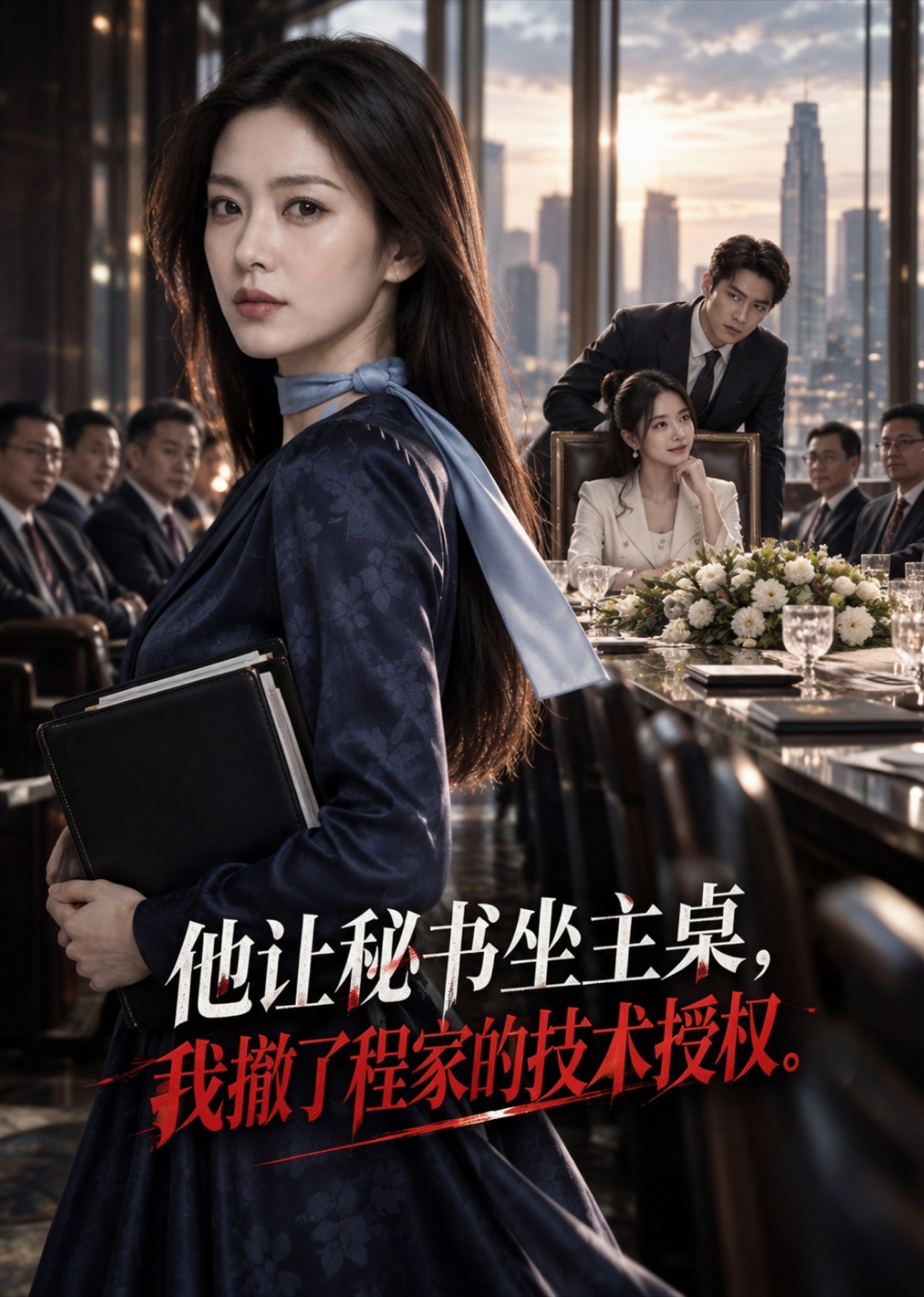 他让秘书坐主桌，我撤了程家的技术授权封面图