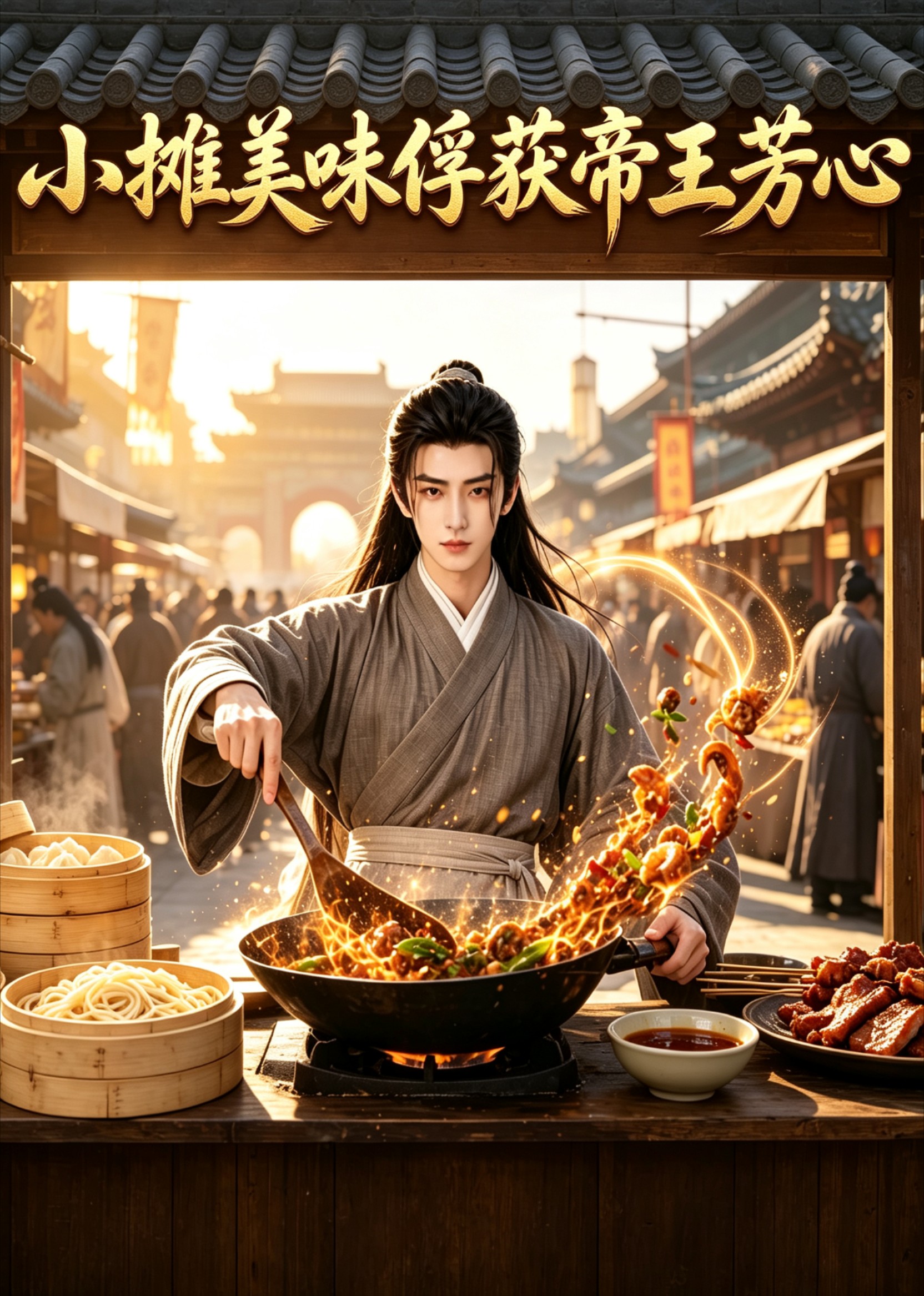 小摊美味俘获帝王芳心