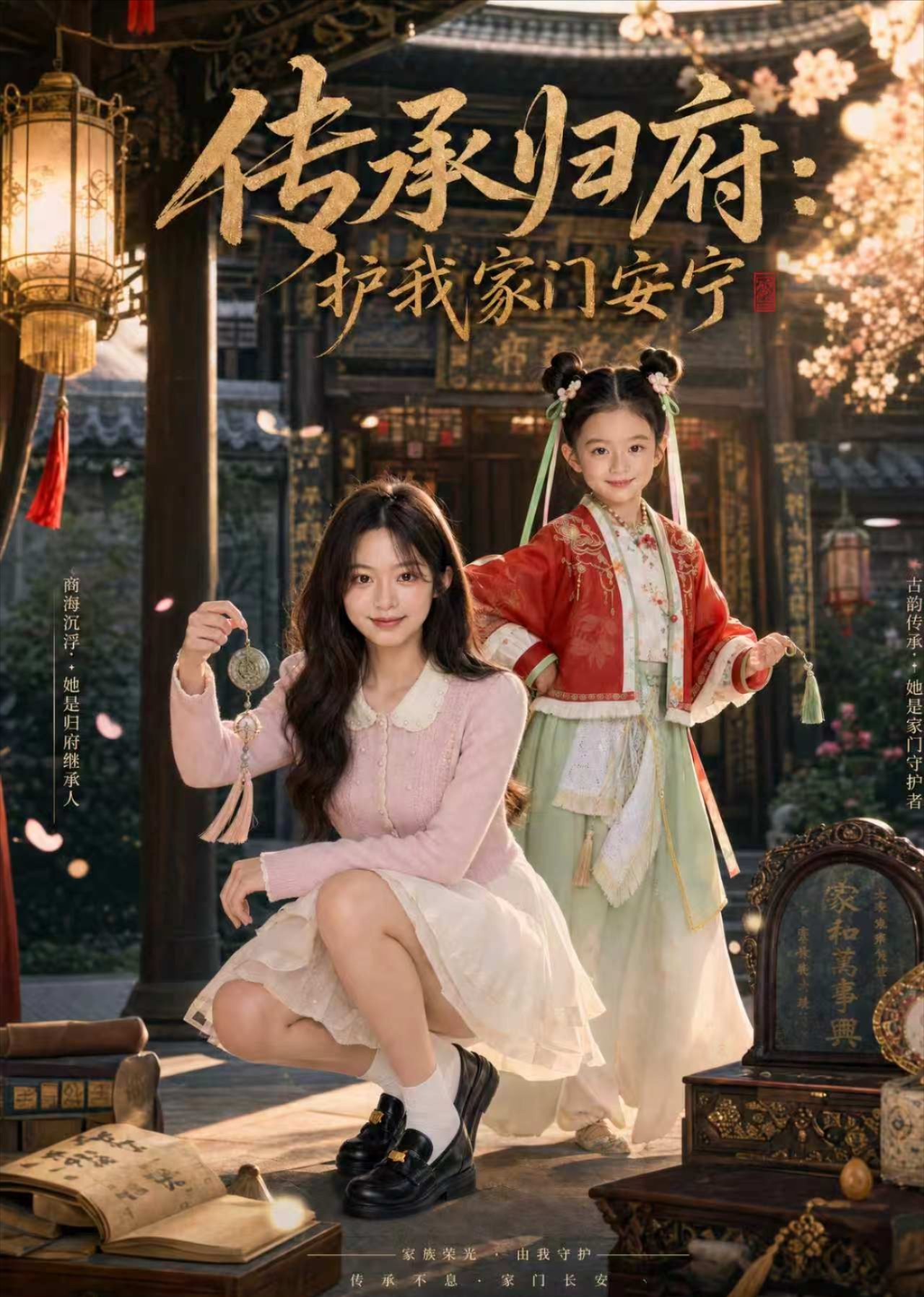 传承归府：护我家门安宁
