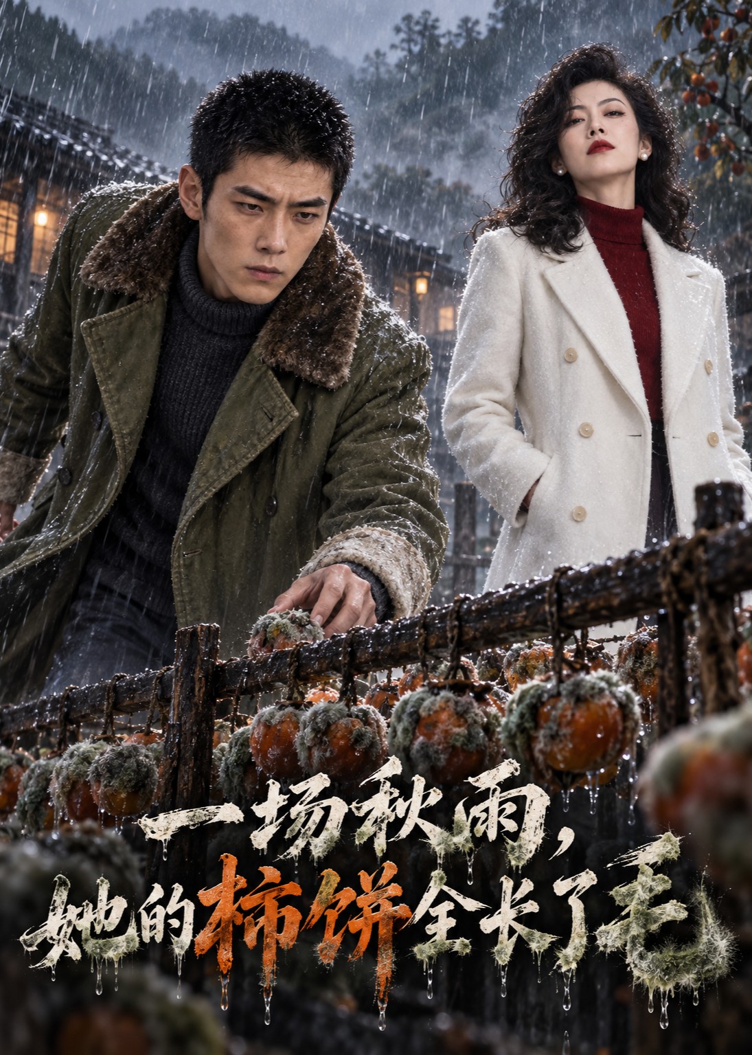 一场秋雨，她的柿饼全长了毛封面图