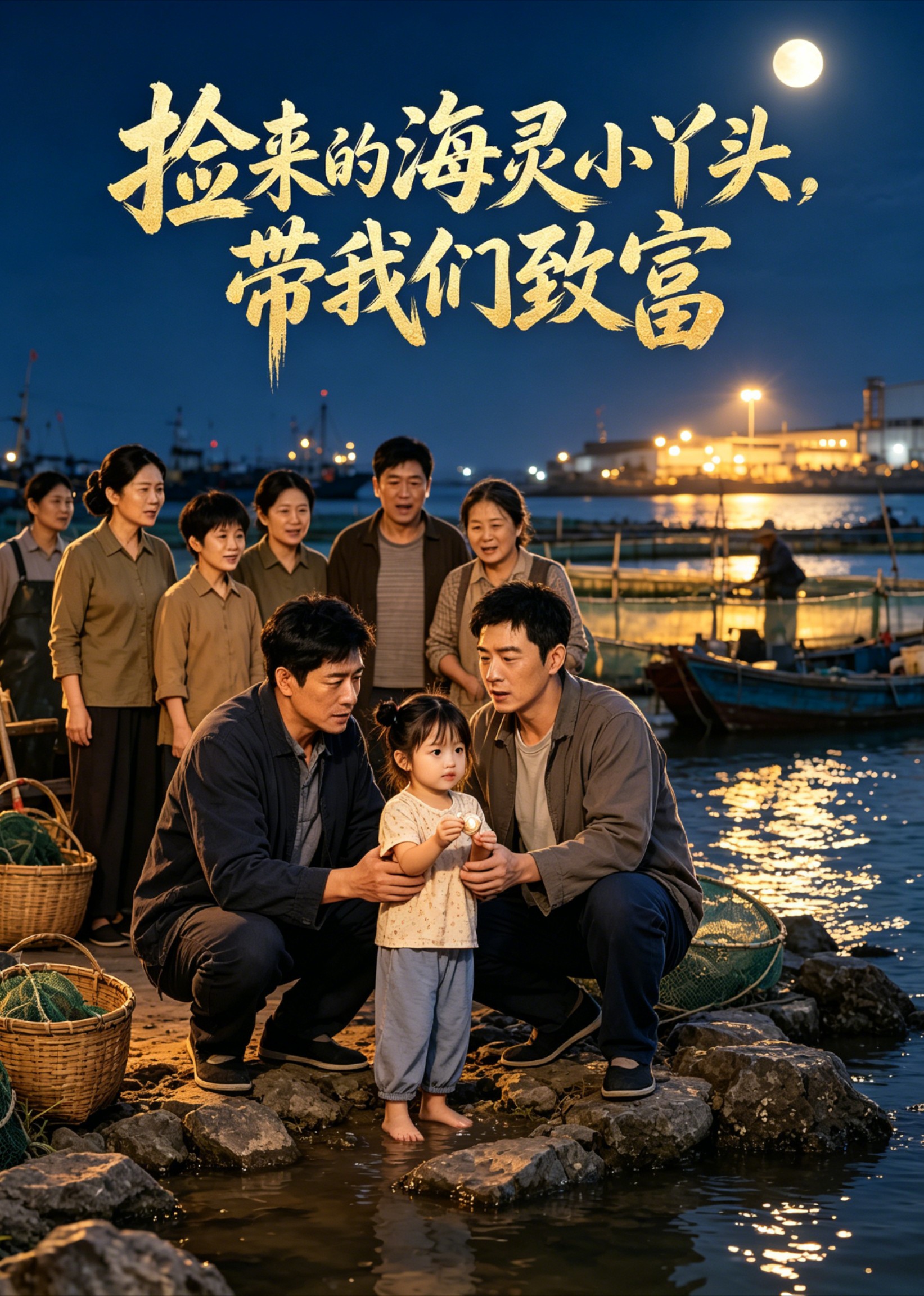 捡来的海灵小丫头，带我们致富封面图
