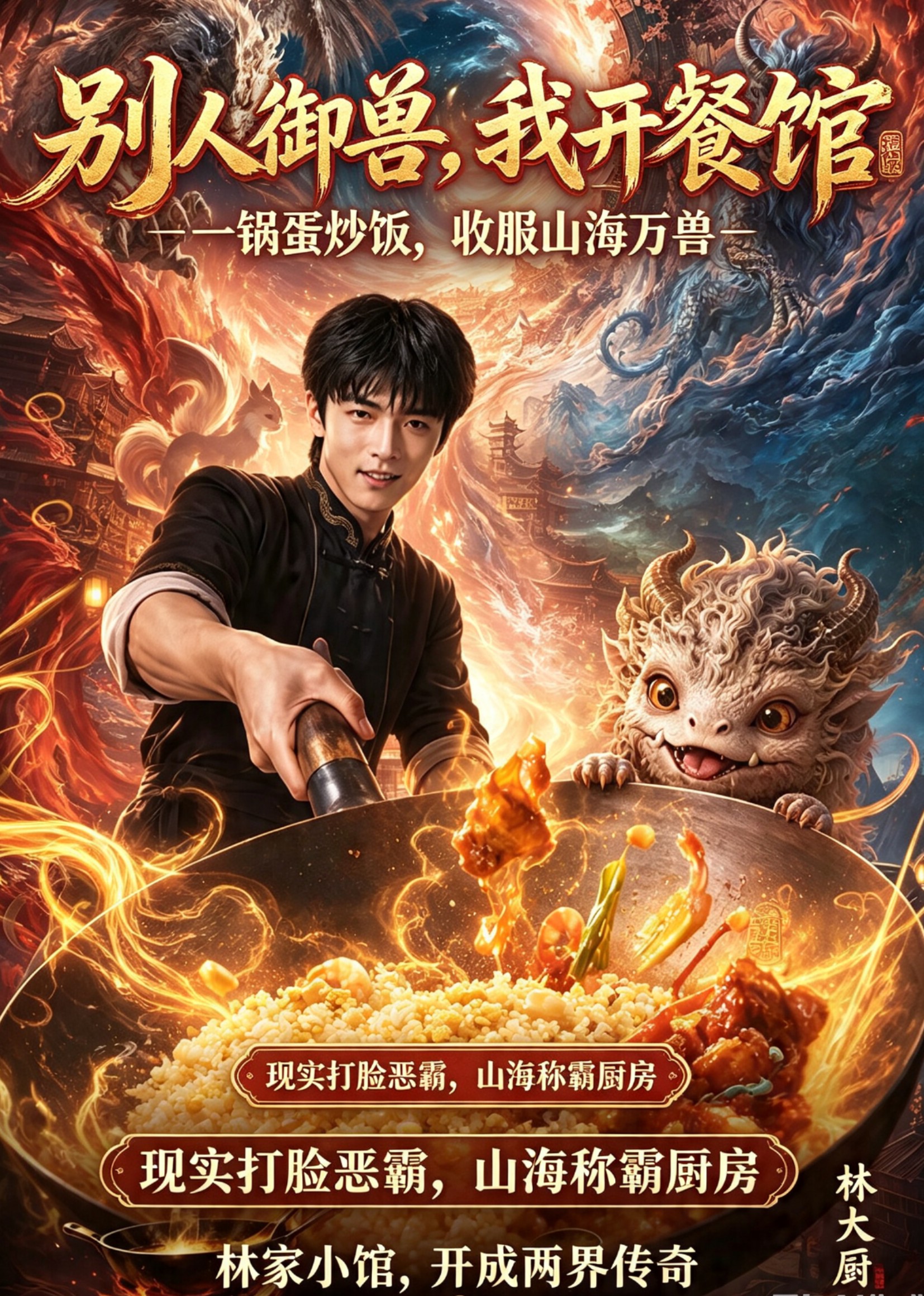 别人御兽，我开餐馆