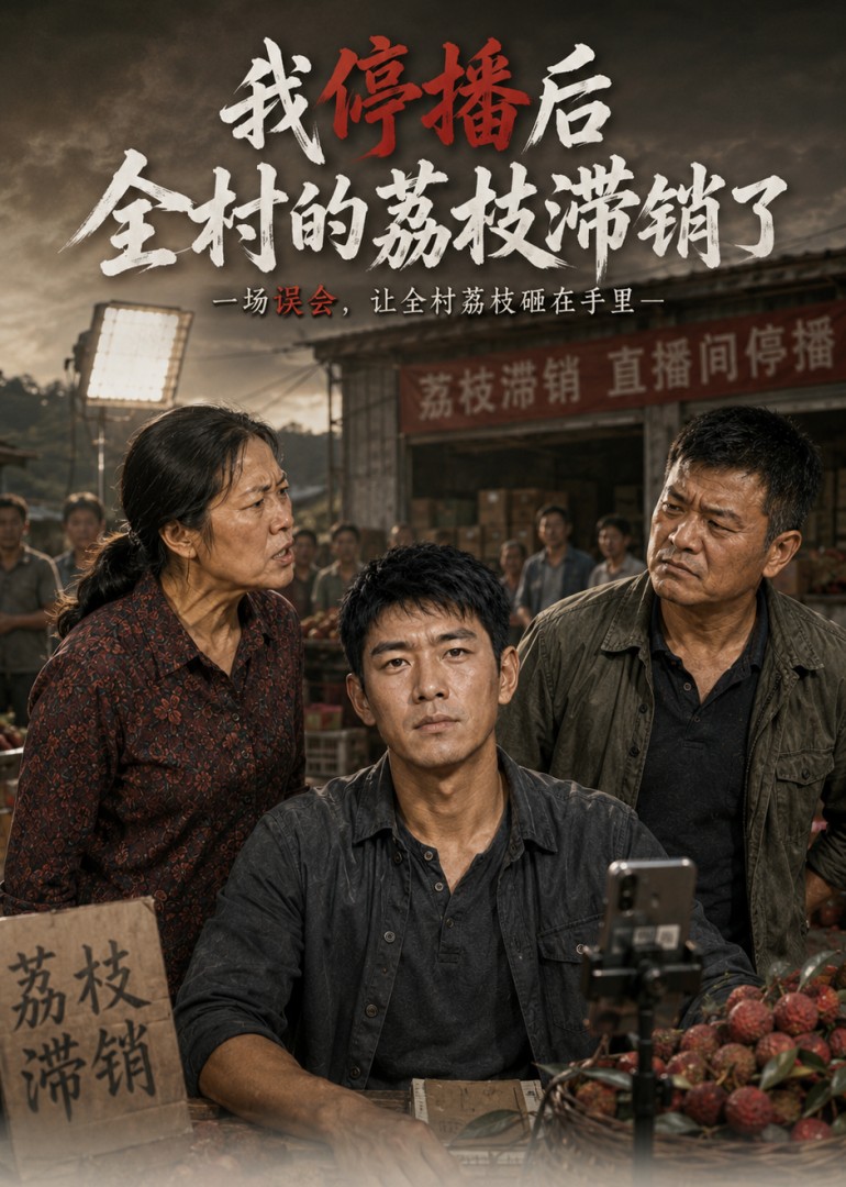 我停播后，全村的荔枝滞销了