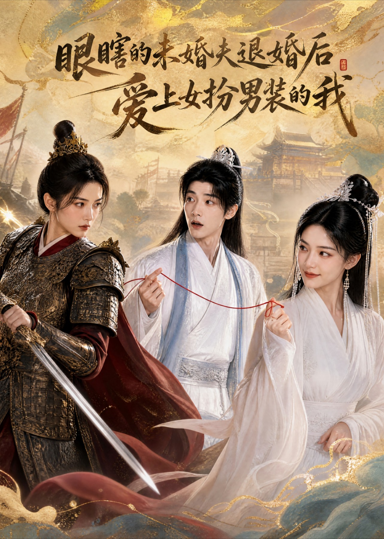 眼瞎的未婚夫退婚后爱上女扮男装的我