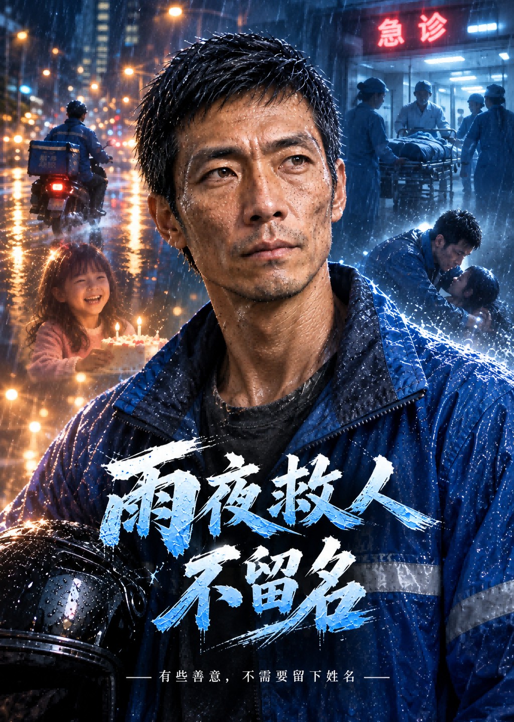雨夜救人不留名封面图
