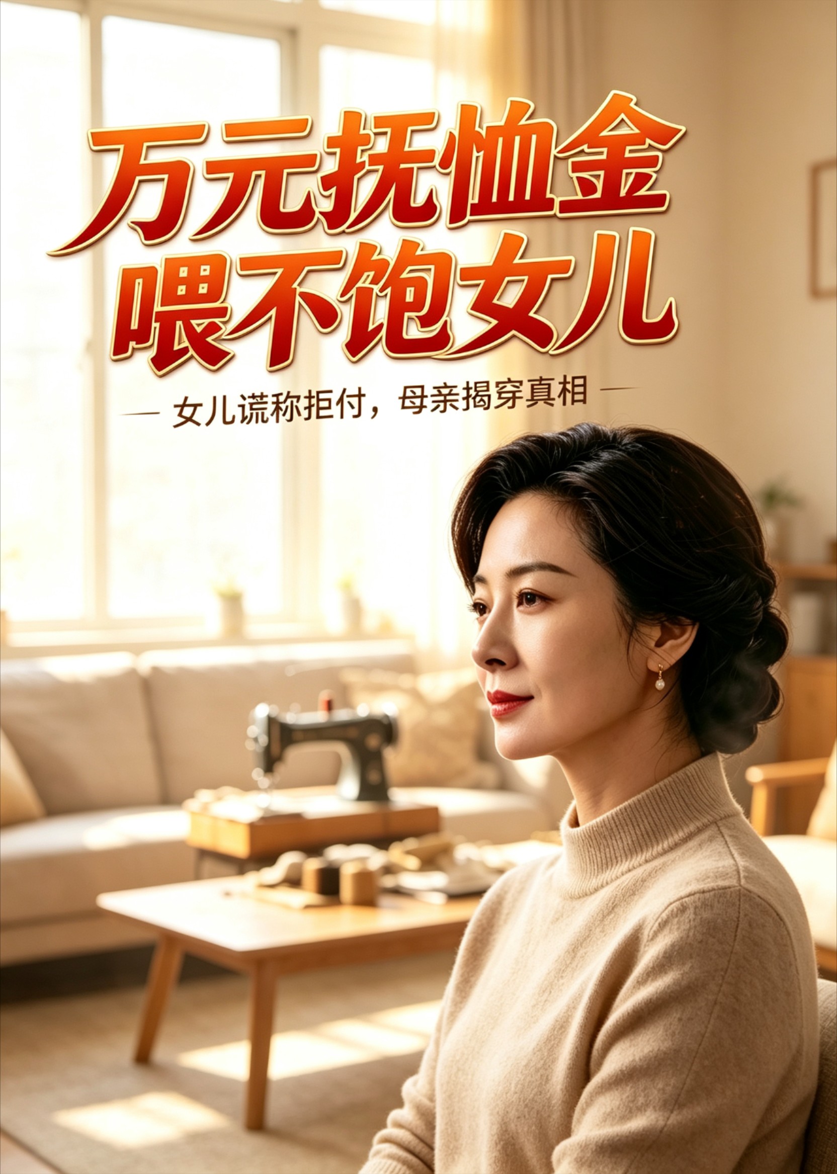 万元抚恤金喂不饱女儿