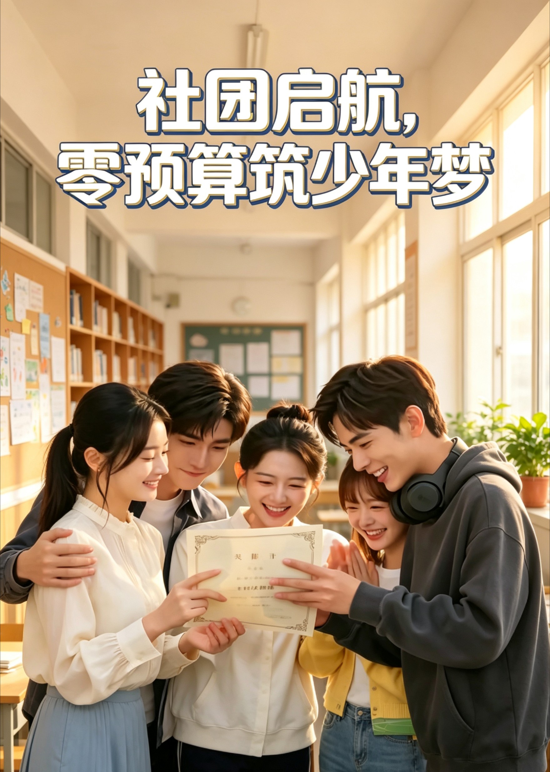 社团启航，零预算筑少年梦