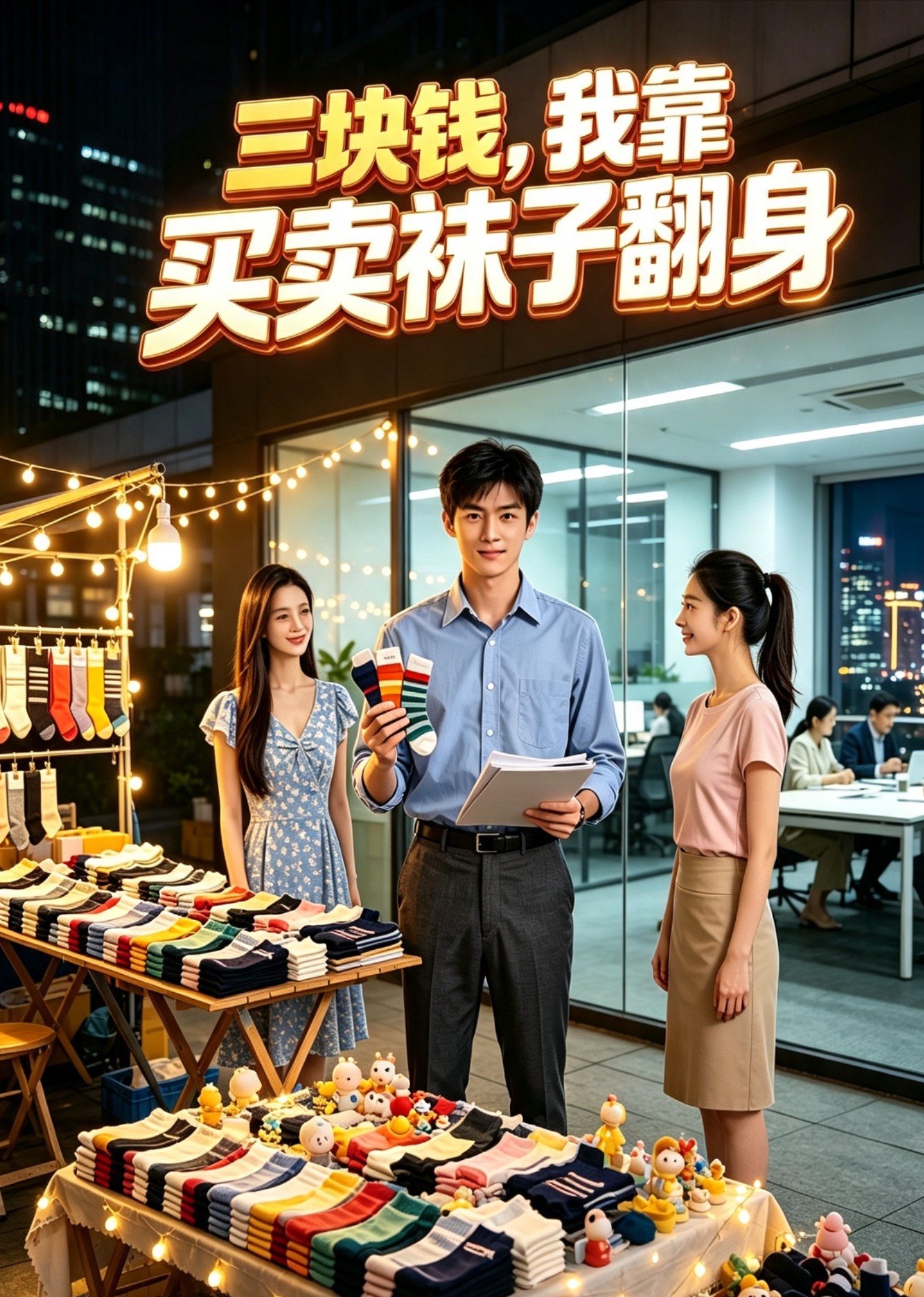 三块钱，我靠买卖袜子翻身