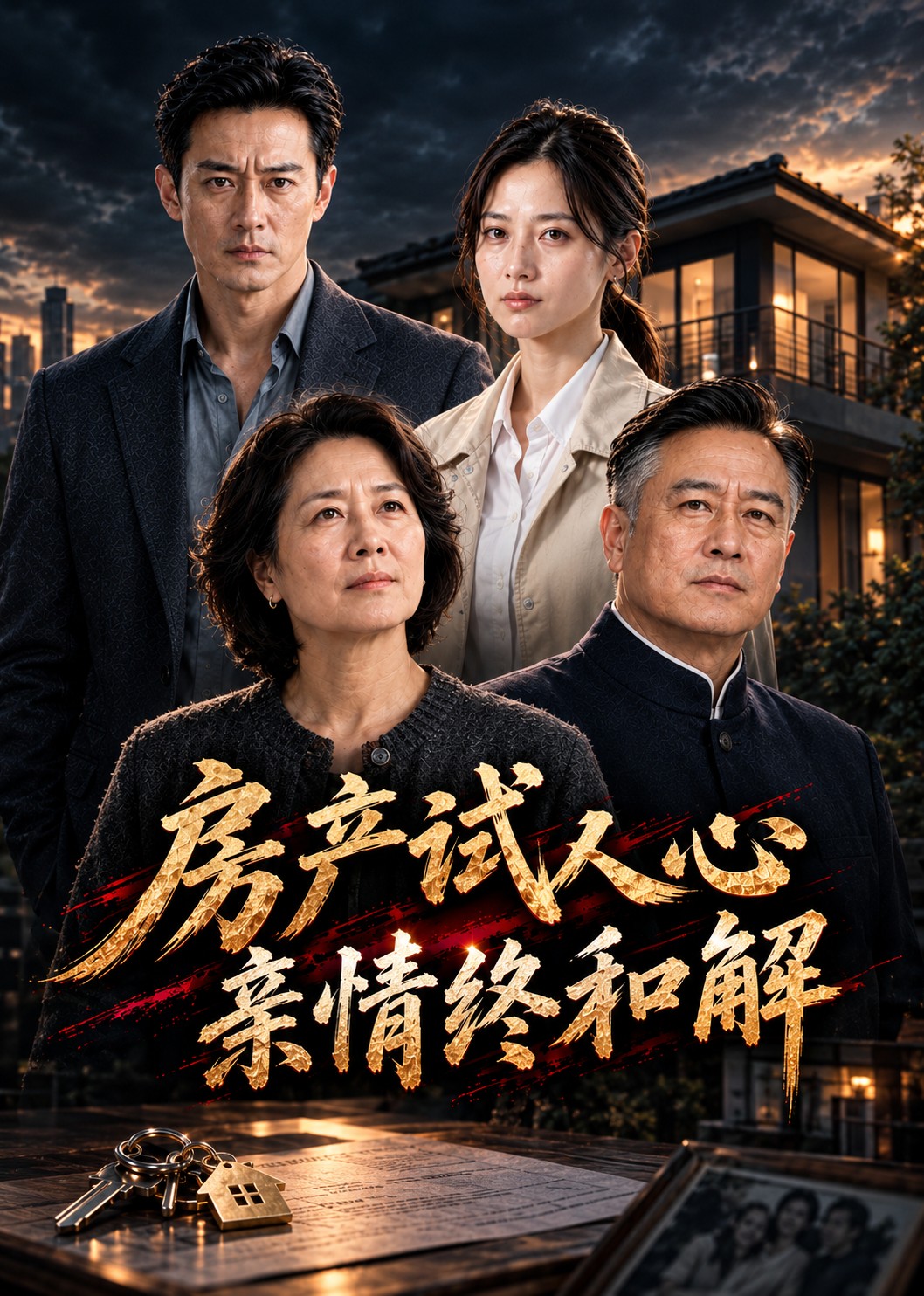 房产试人心，亲情终和解封面图