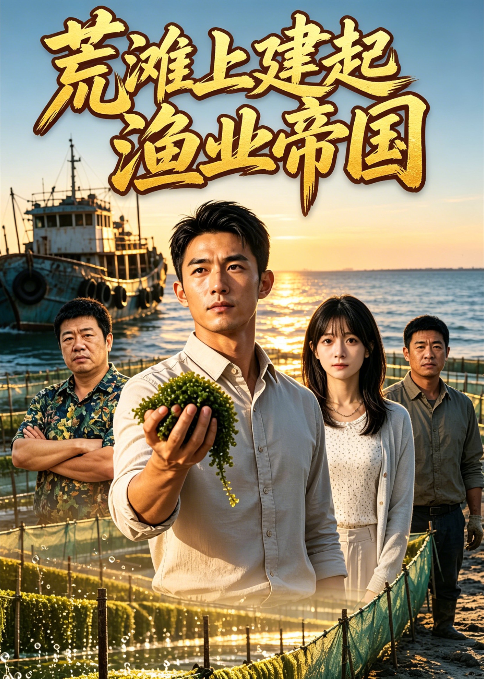 荒滩上建起渔业帝国
