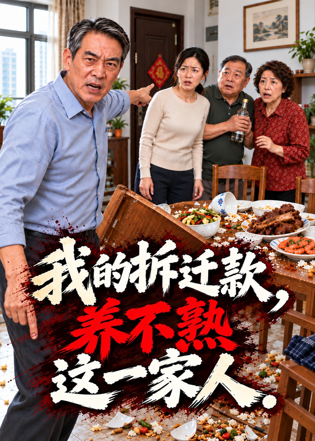 我的拆迁款，养不熟这一家人封面图