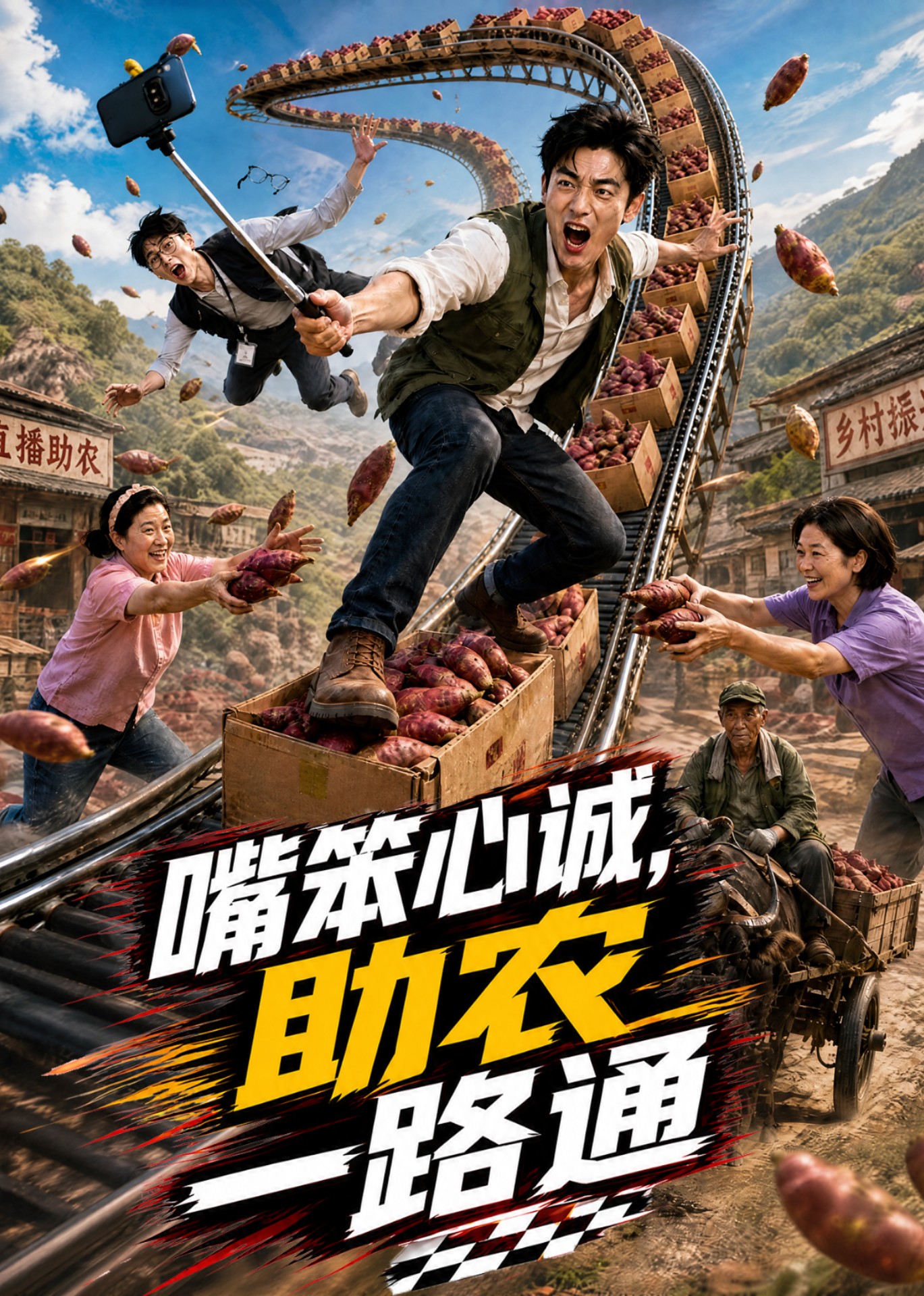 嘴笨心诚，助农一路通