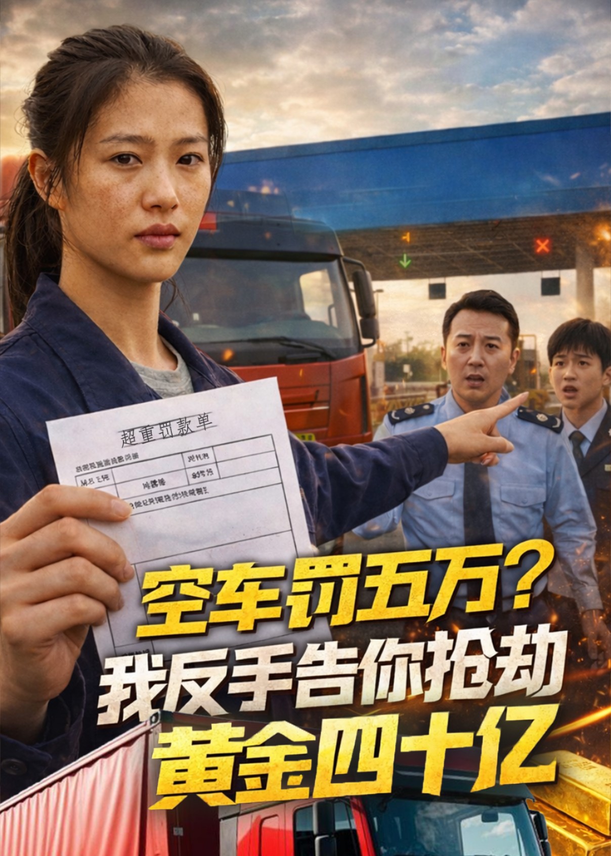 空车罚五万，我反手告你抢劫黄金四十亿封面图
