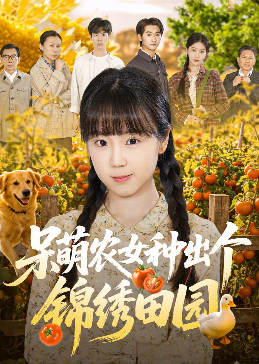 呆萌农女种出个锦绣田园封面图