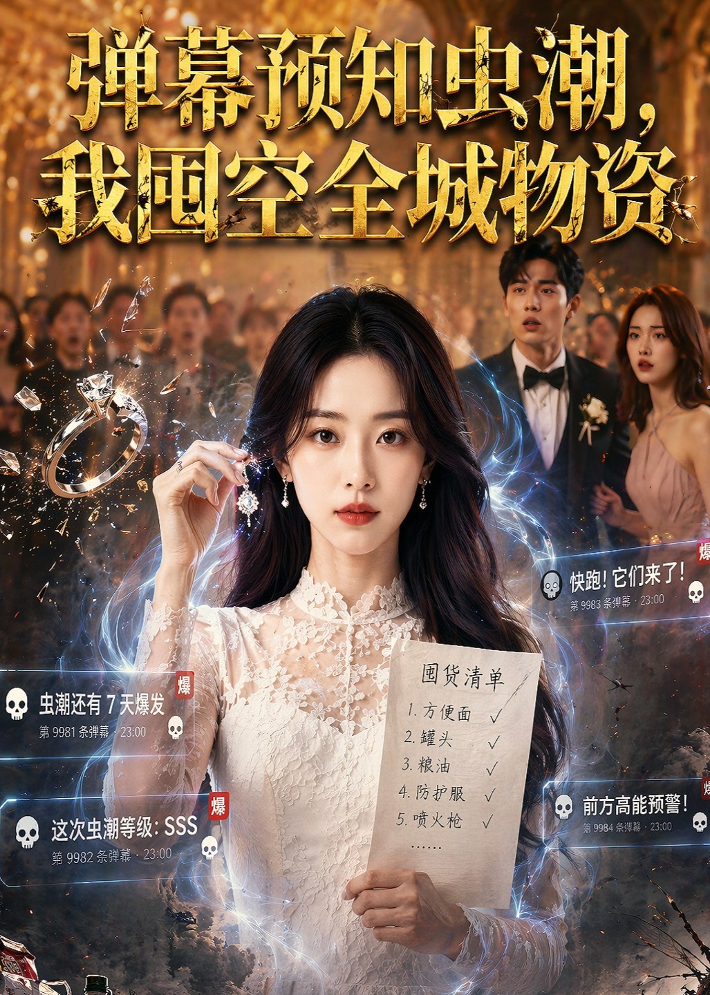 弹幕预知虫潮，我囤空全城物资