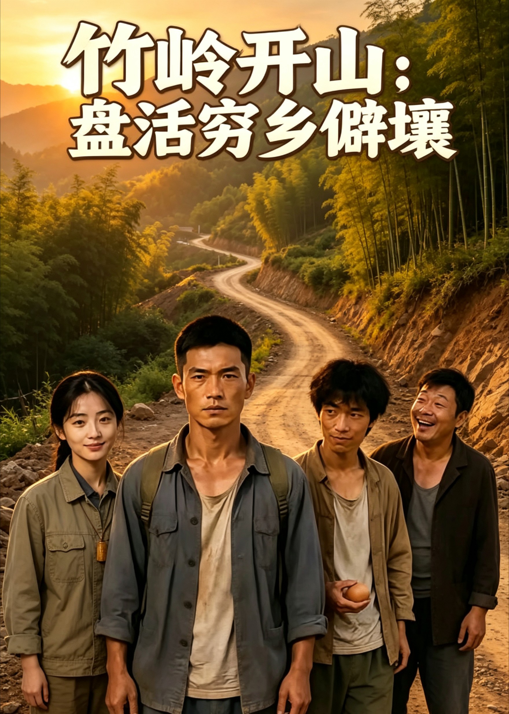 竹岭开山，盘活穷乡僻壤封面图