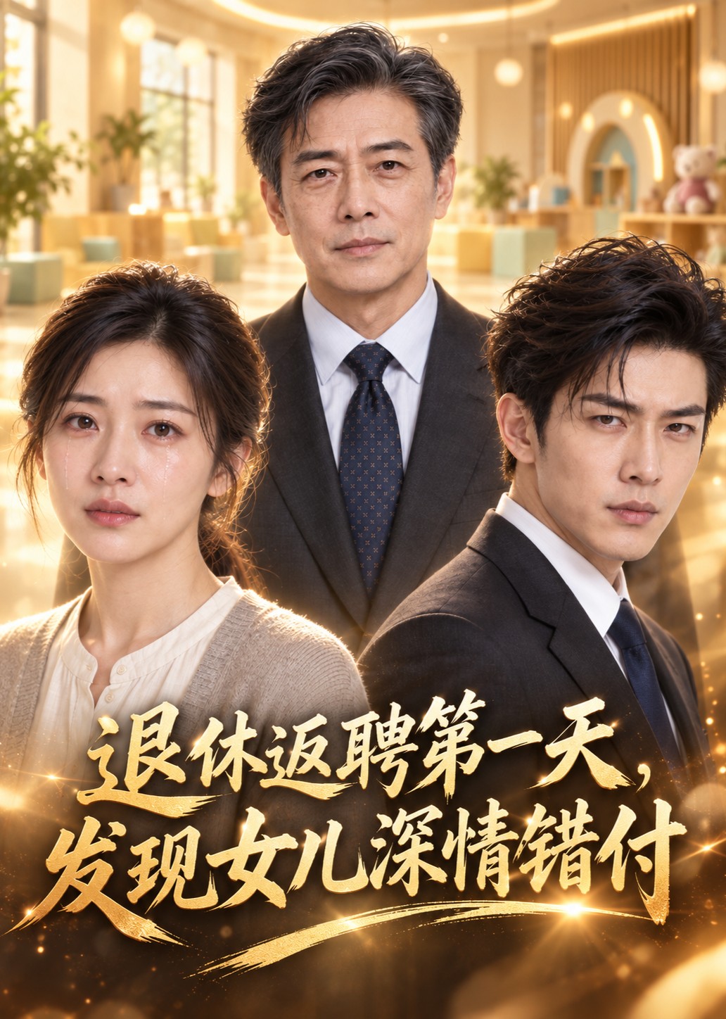 退休返聘第一天，发现女儿深情错付封面图